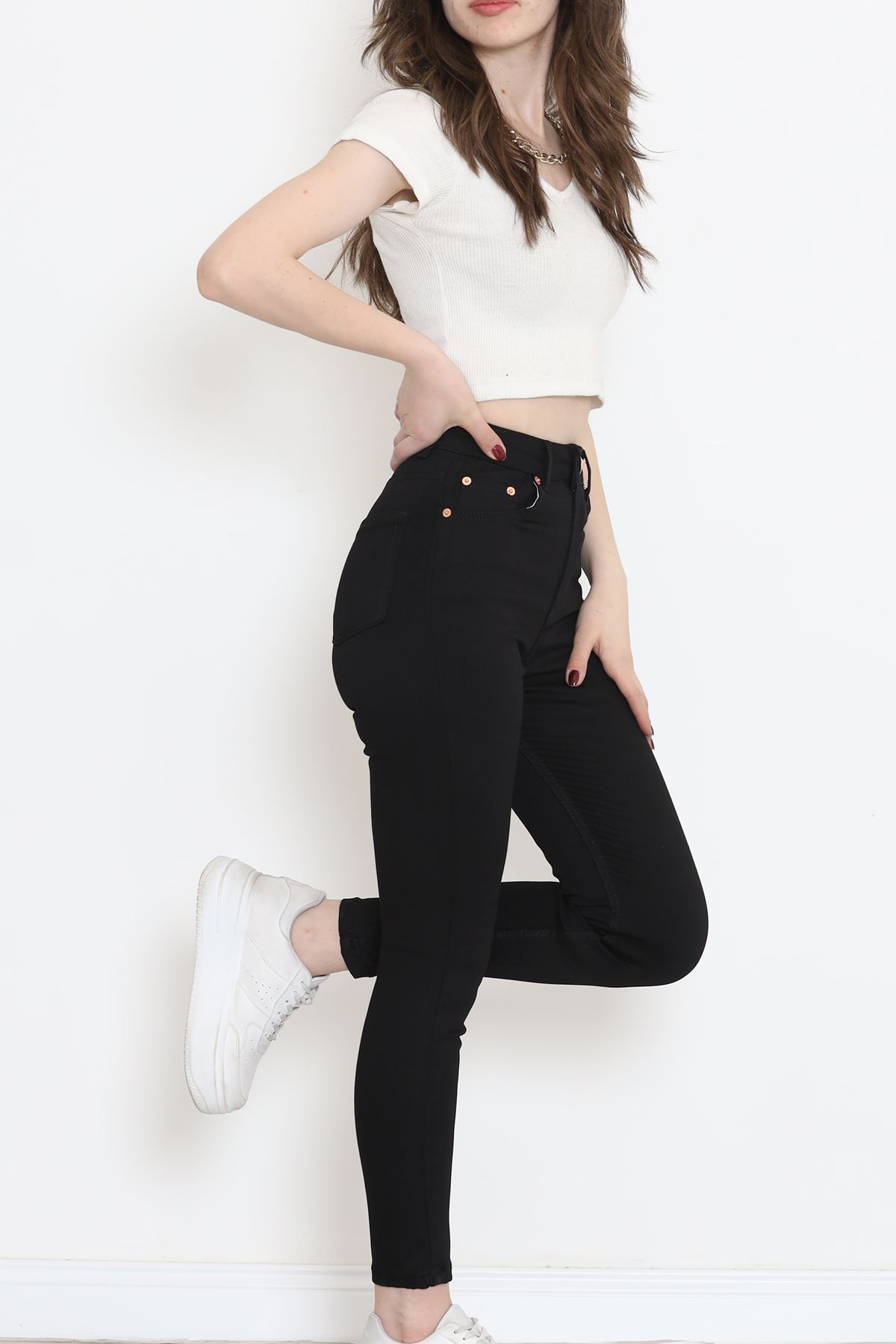 Narrow Leg Jeans Black - 18232.1431.