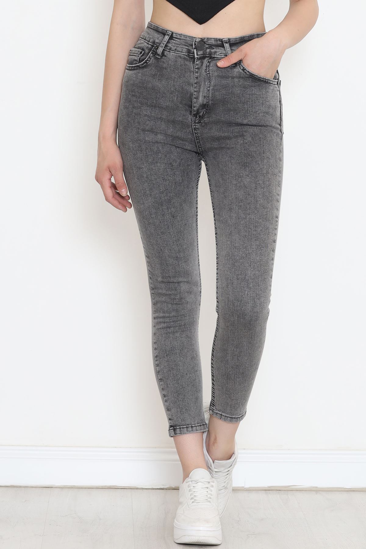 Dar Paça Kot Pantolon Grey - 12561.1431.