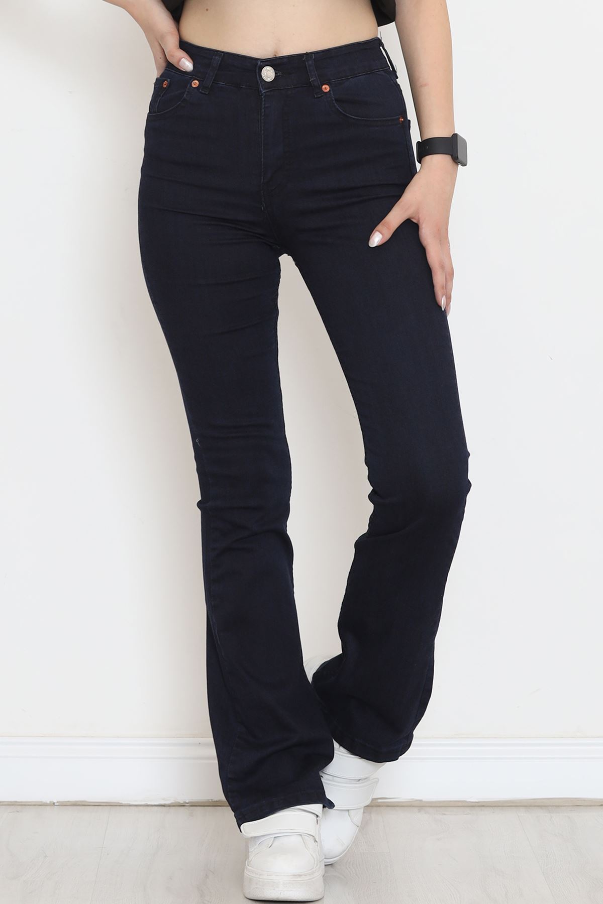 Flared Jeans Navy Blue - 18688.1431.