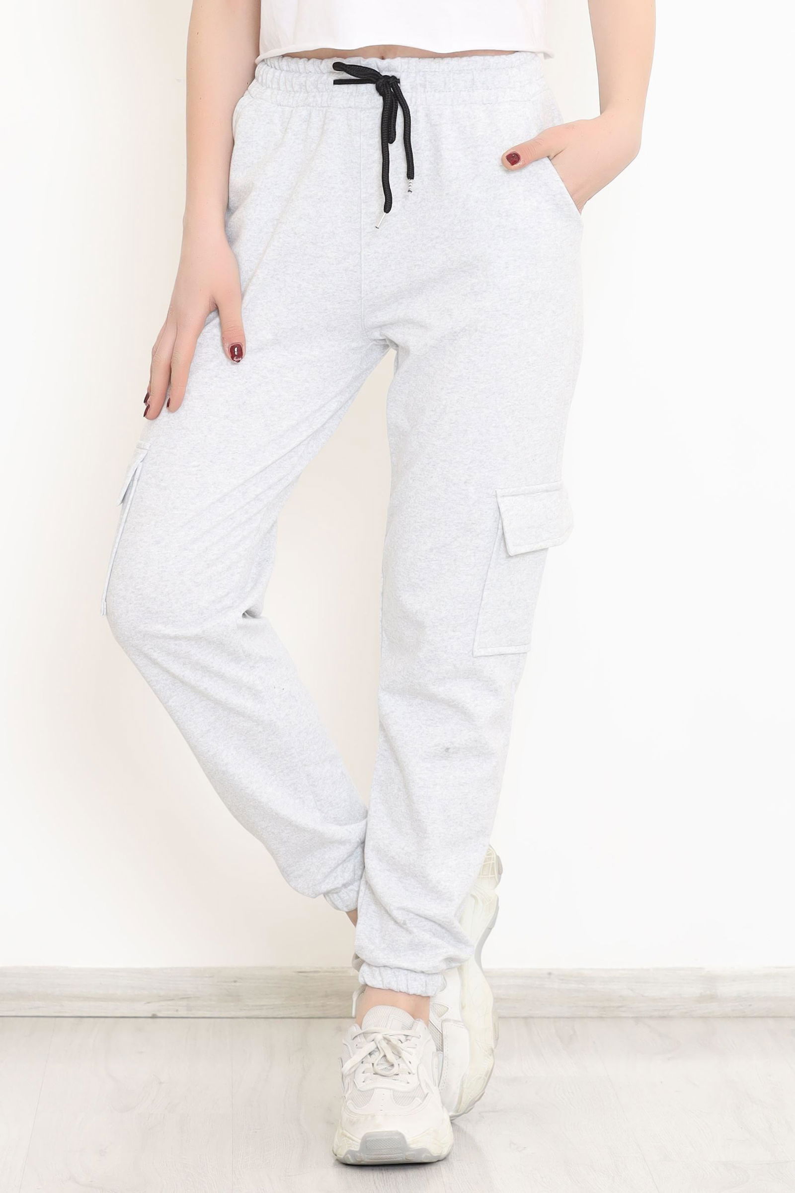 Cargo Pocket Sweatpants Gray1 - 9238.1250.