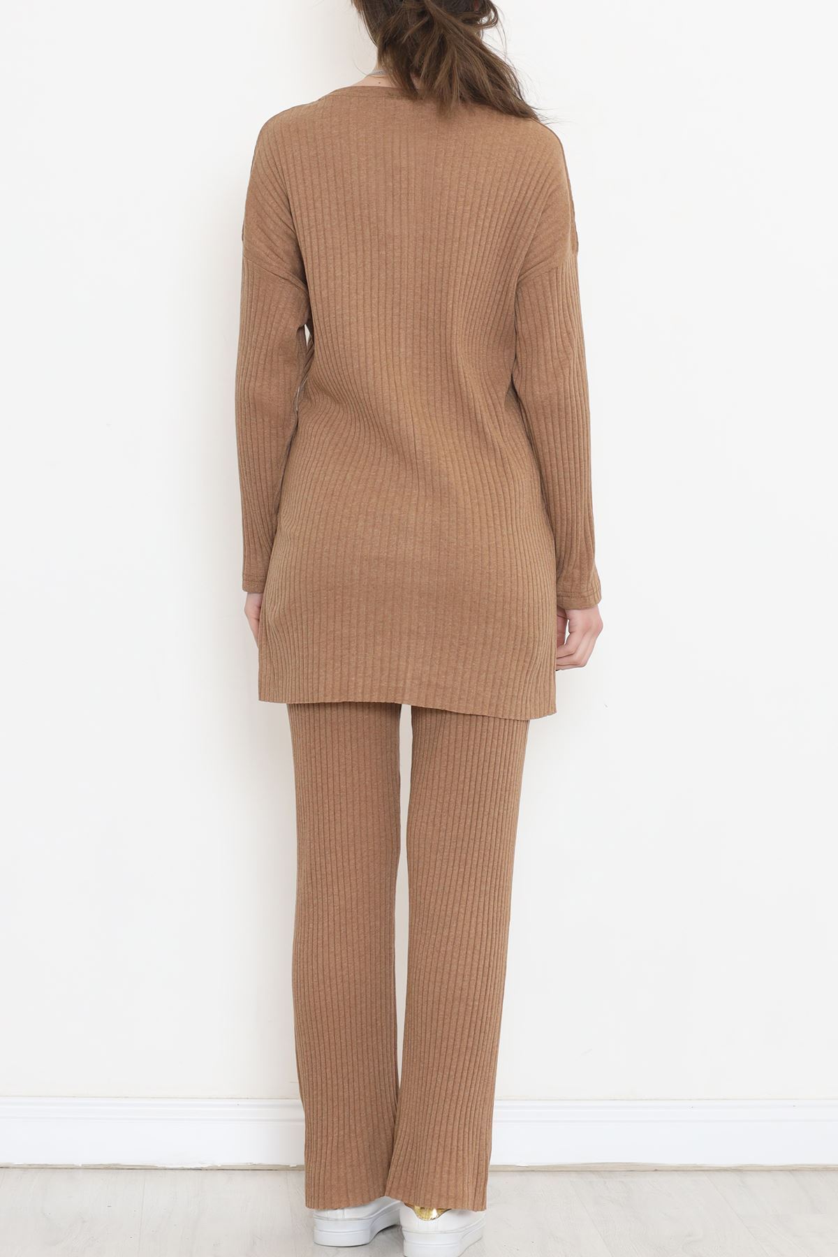 Long Sleeve Fitted Suit Camel - 10147.1567.