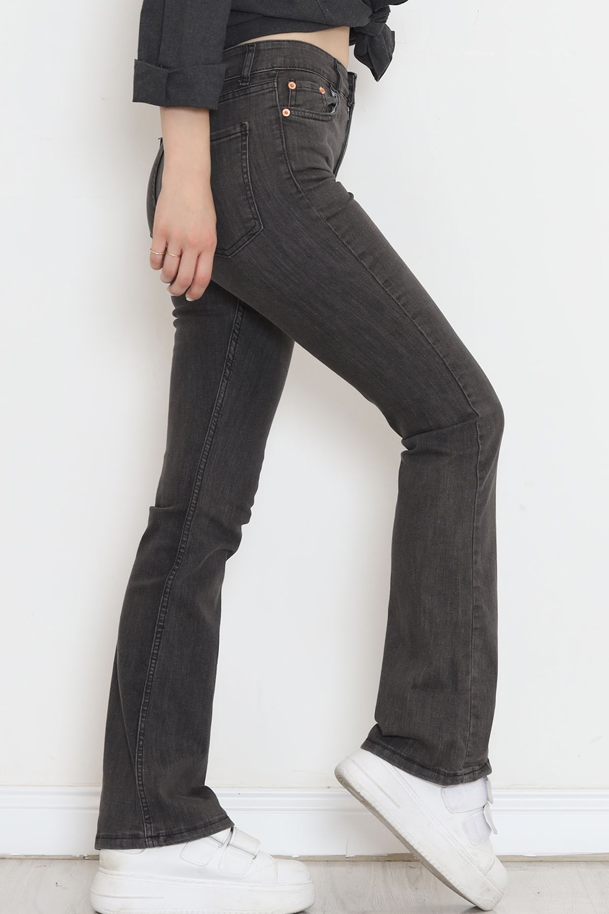 Flared Jeans Gray - 18688.1431.