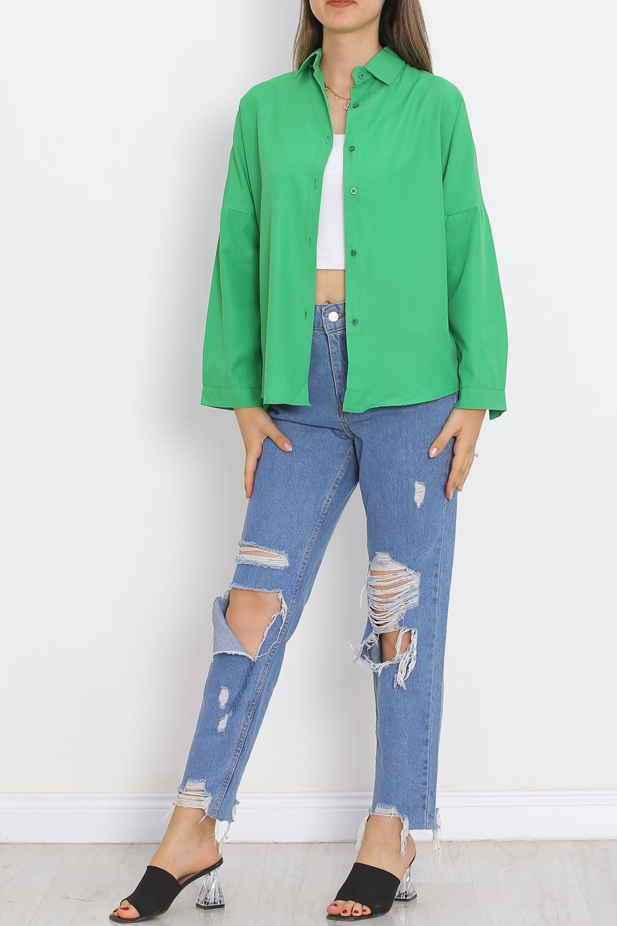 Oversize Shirt Green9 - 18934.1247.