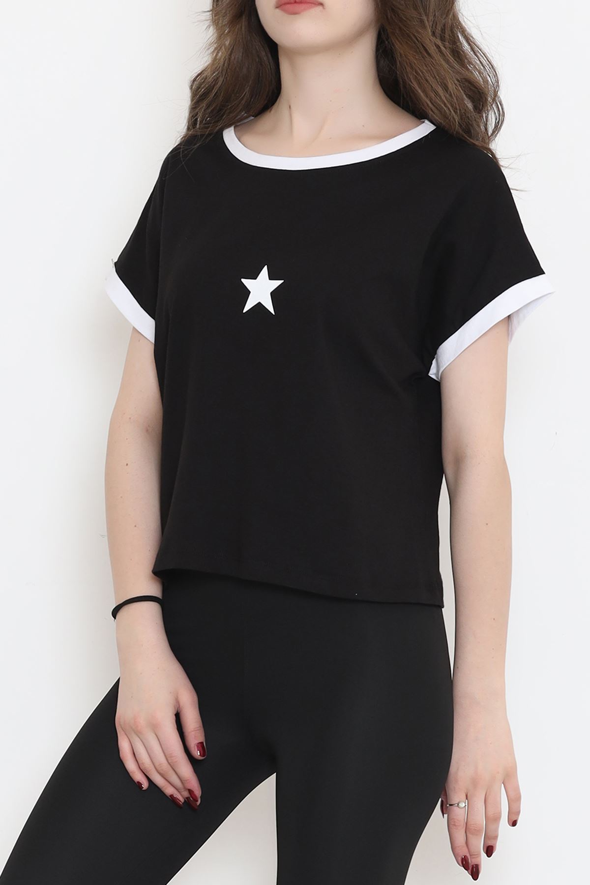 Printed T-shirt Black - 16555.1567.