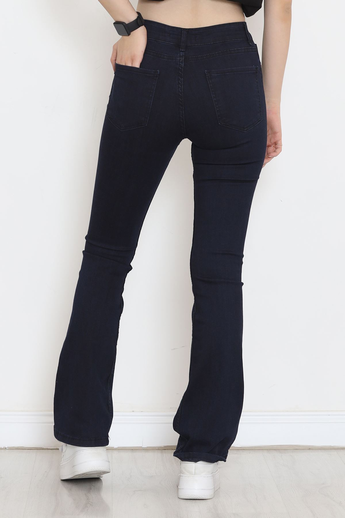 Flared Jeans Navy Blue - 18688.1431.