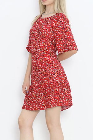 Belted Dress Red - 152406.701.