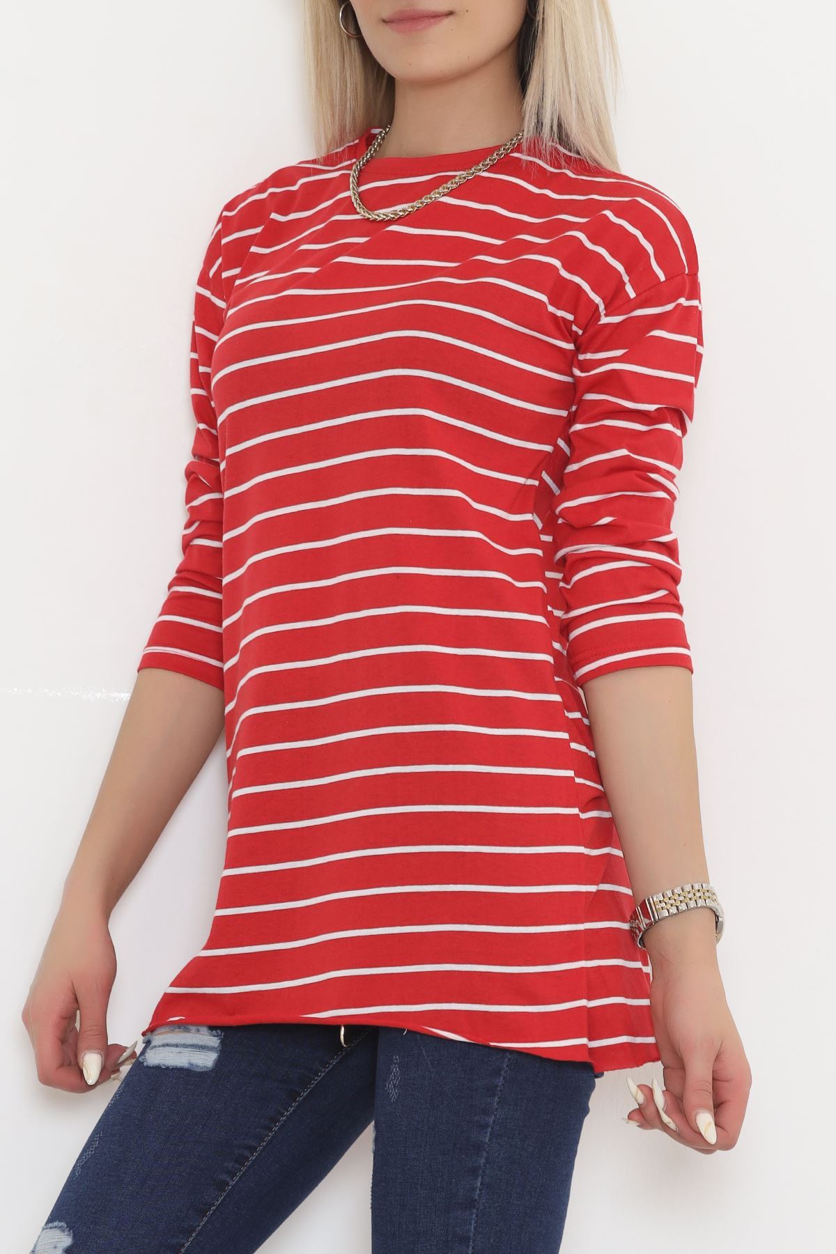 Striped Tunic Red - 11313.1567.