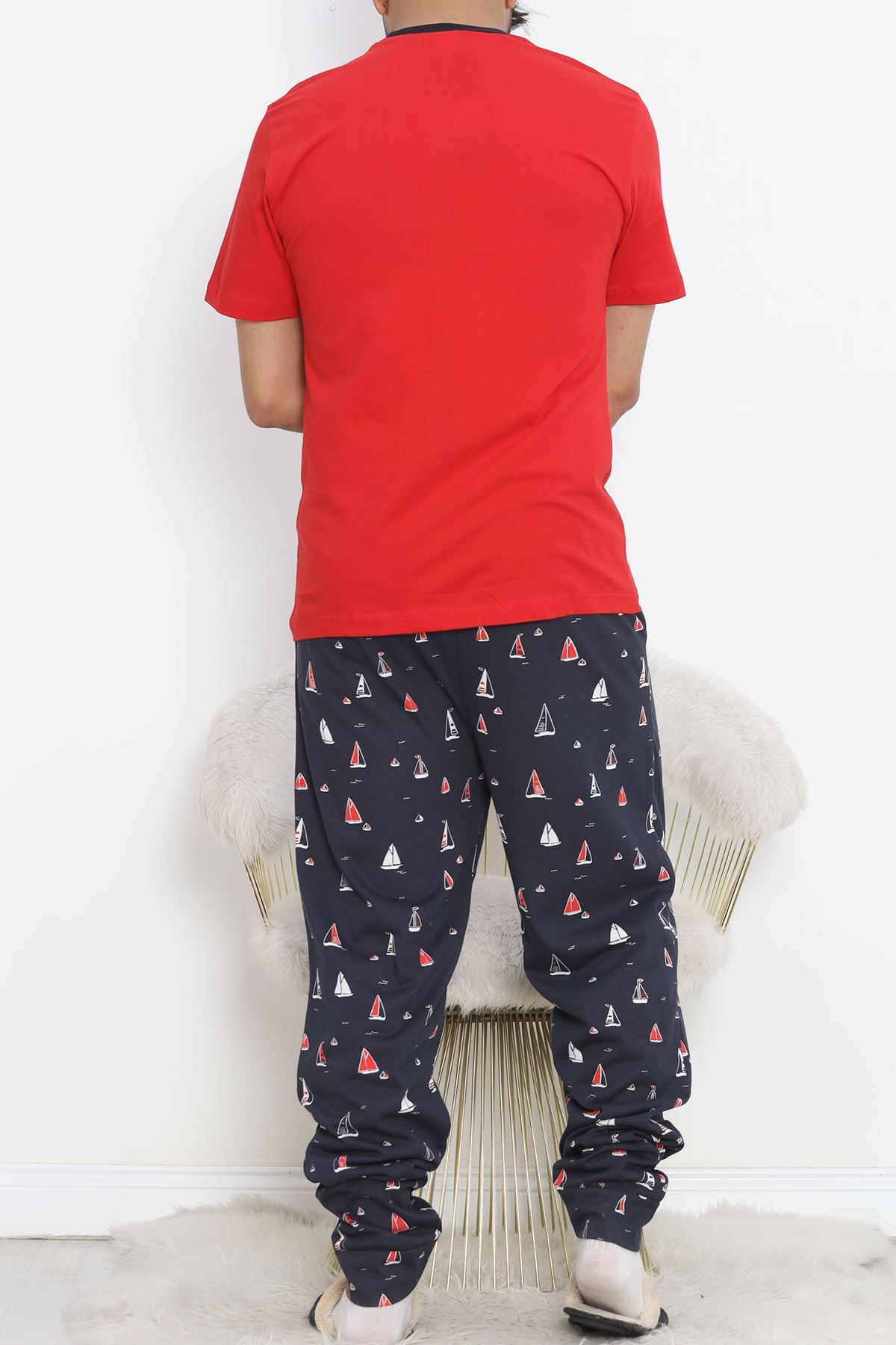 Men's Pajama Set Red - 18713.1841.