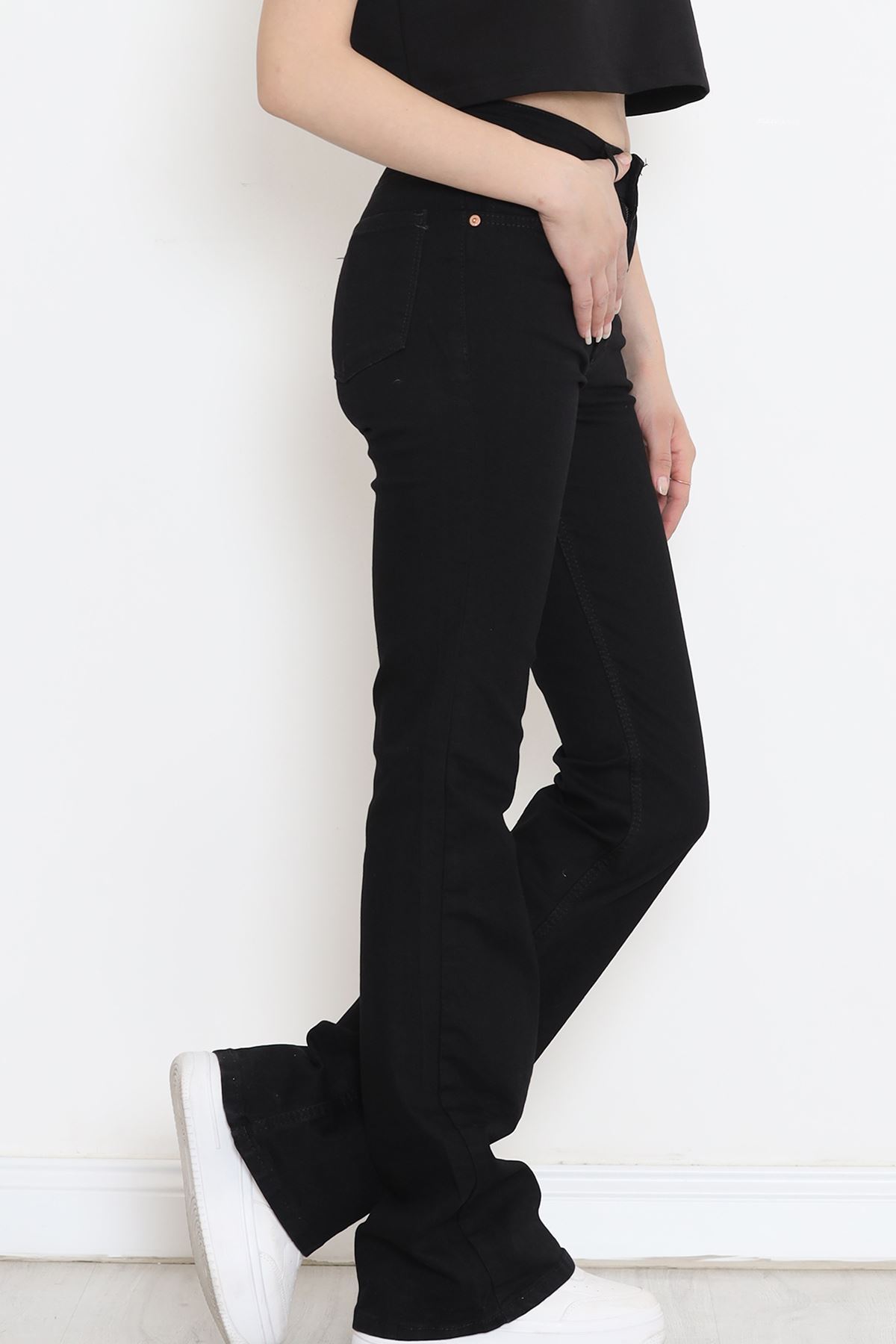 Flared Jeans Black1 - 11614.1431.