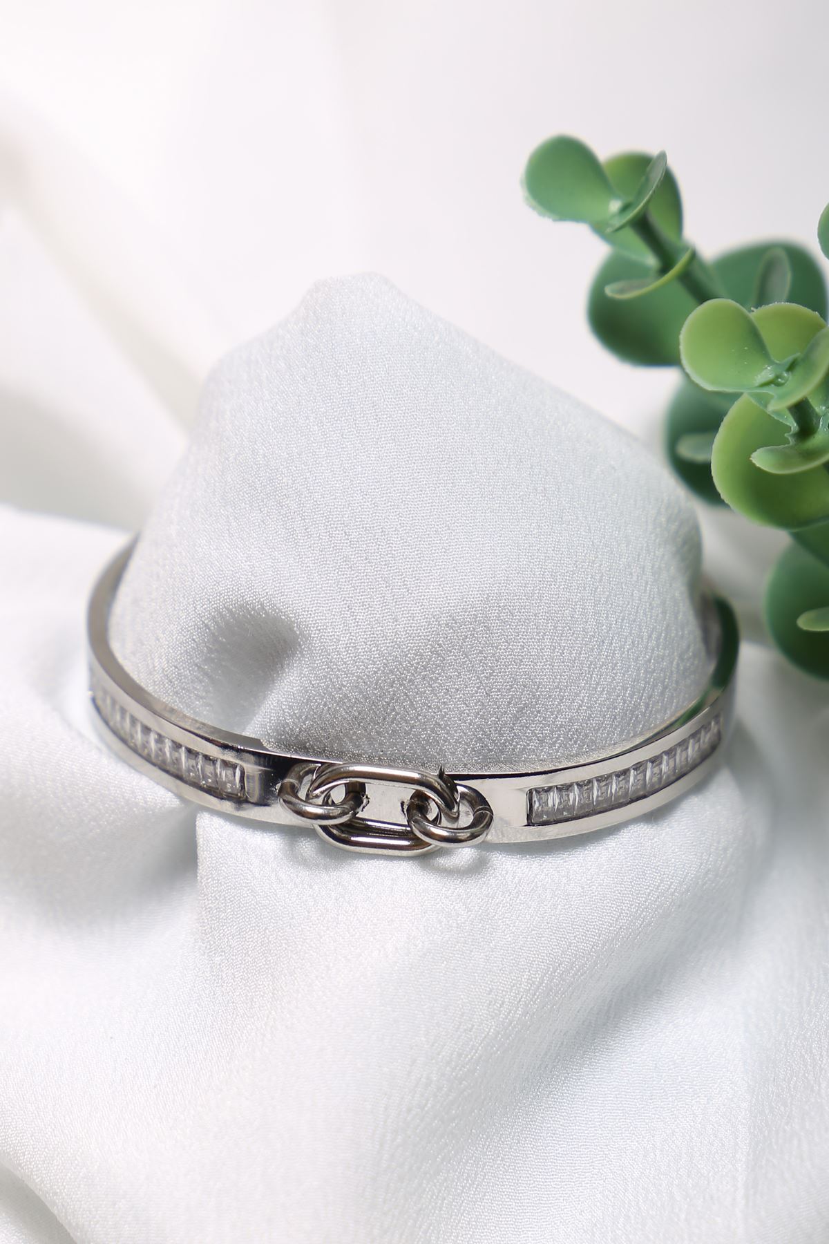 Steel Bracelet Silver1 - 18268.1805.