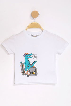 1-4 Years Printed Kids T-Shirt White - 124424.1576.