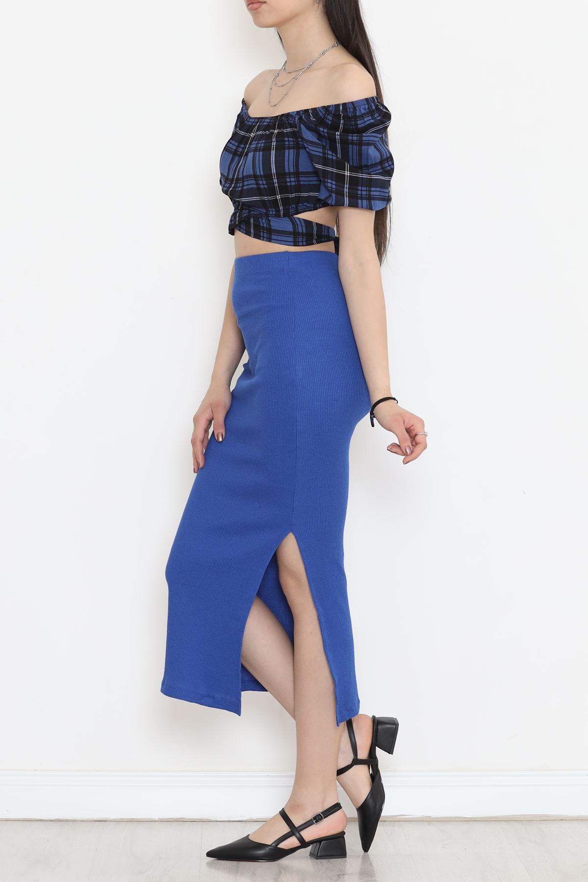 Camisole Skirt with Slits Saks - 108001.1567.