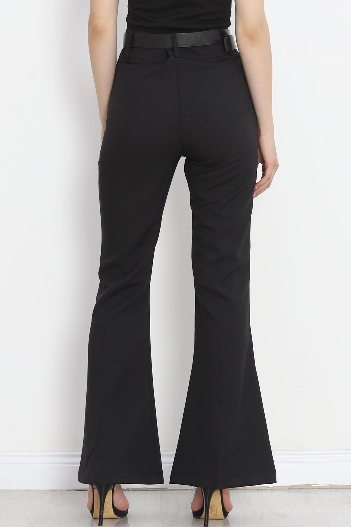 Bell Bottom Pants Black - 20715.683.