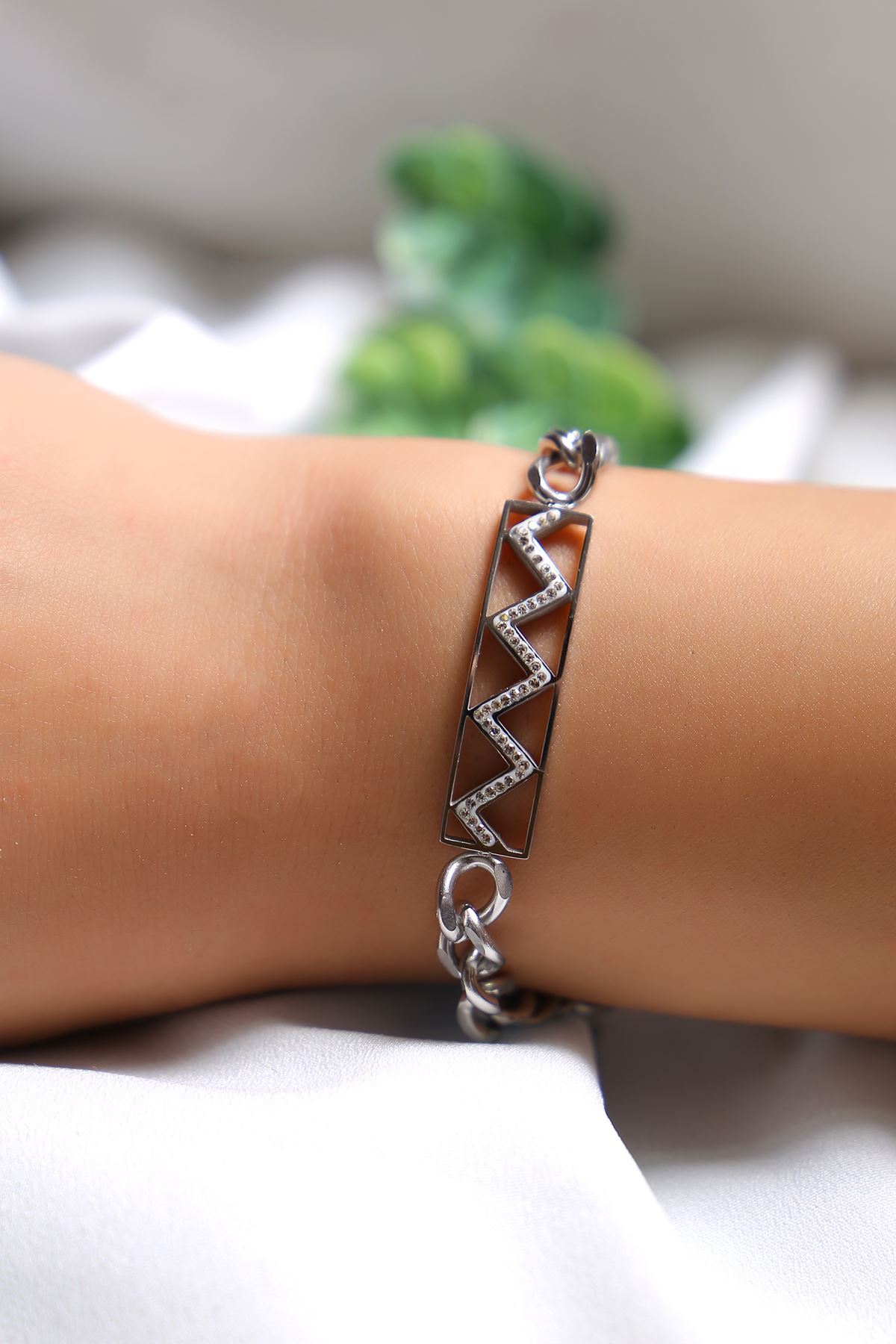 Steel Bracelet Silver1 - 17703.1804.