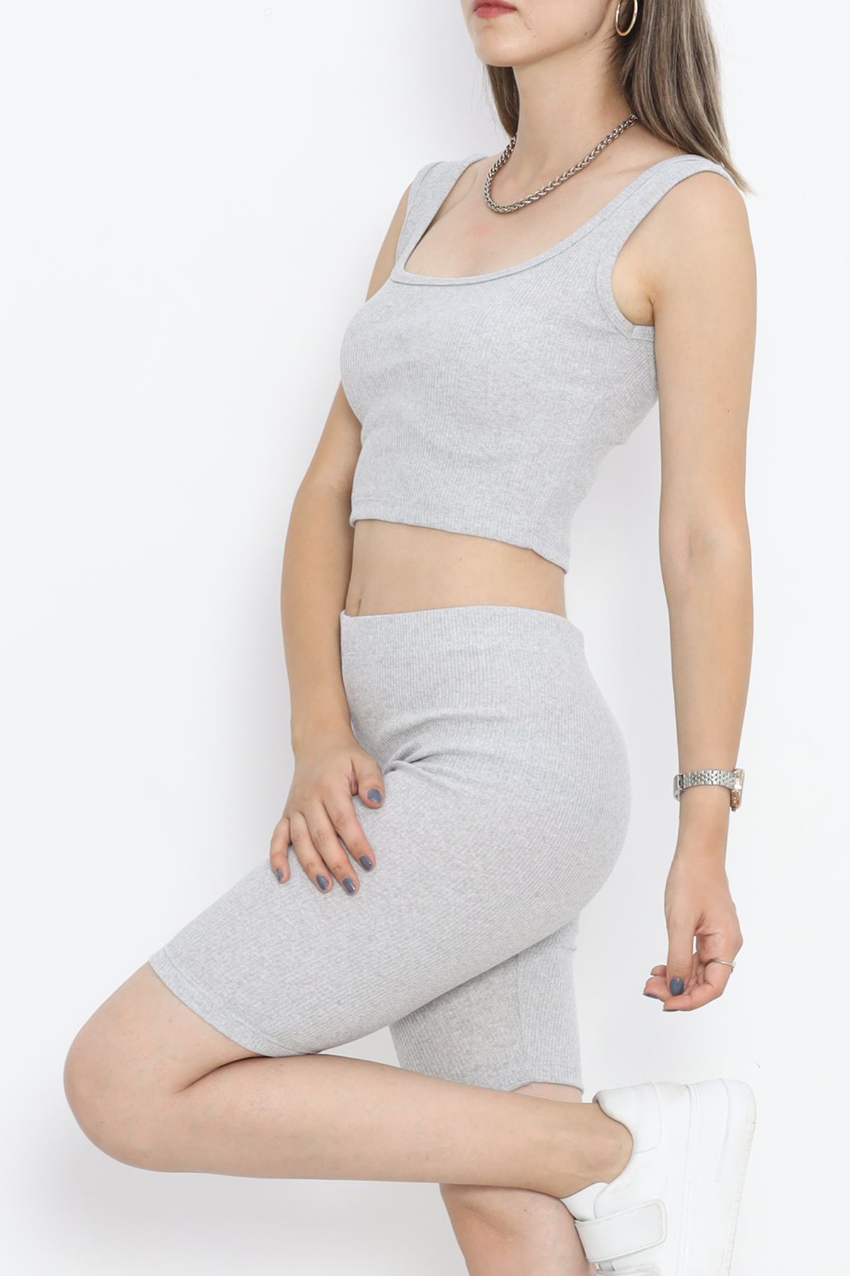 Camisole Shorts Set Gray - 16608.1567.