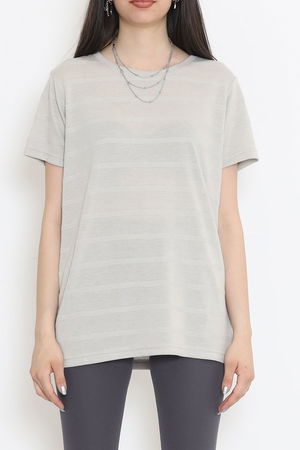 Jacquard T-shirt Beige - 18284.275.