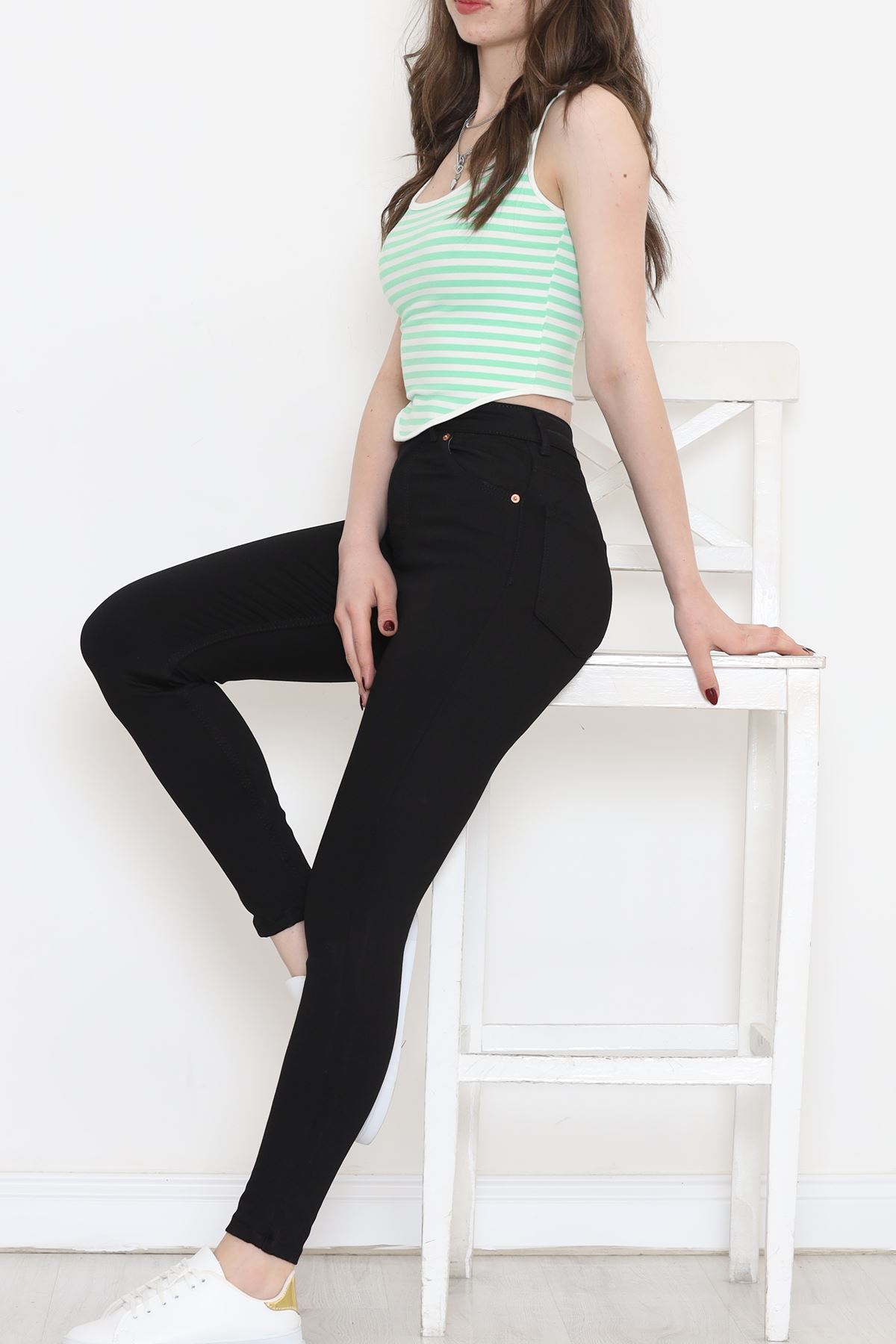 Narrow Leg Jeans Black - 10801.1431.