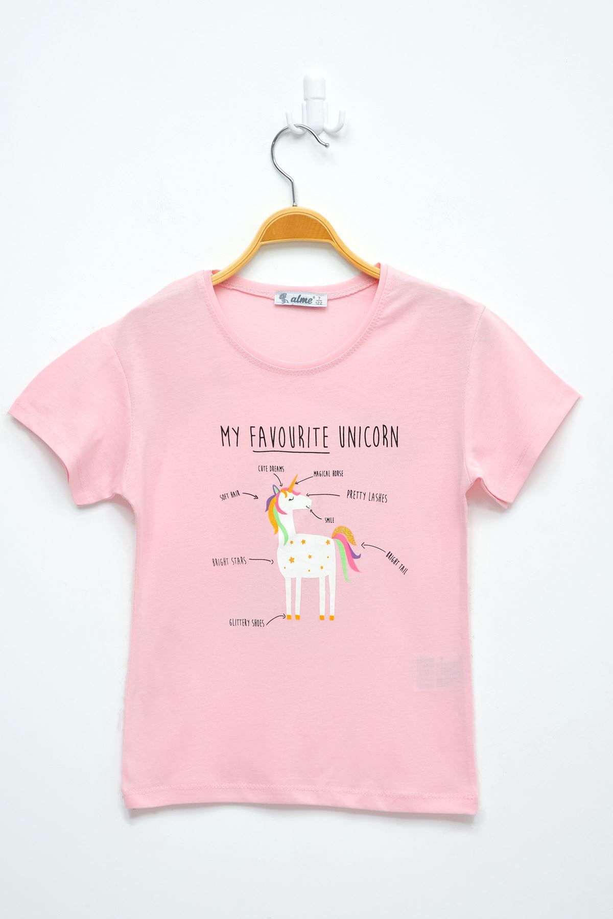 3-7 Years Printed Kids T-Shirt Pink - 624128.1576.