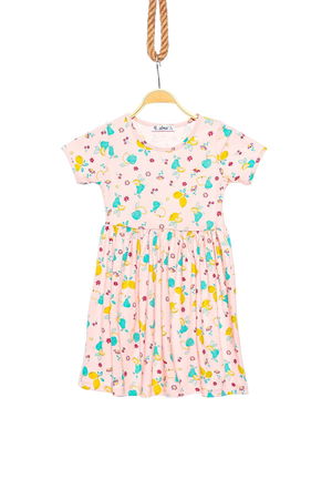 1-4 Years Printed Dress Pink - 524033.1576.