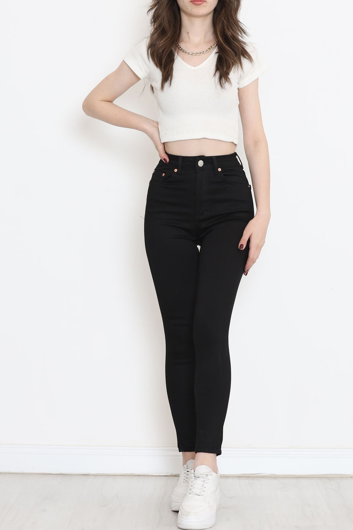 Narrow Leg Jeans Black - 18232.1431.