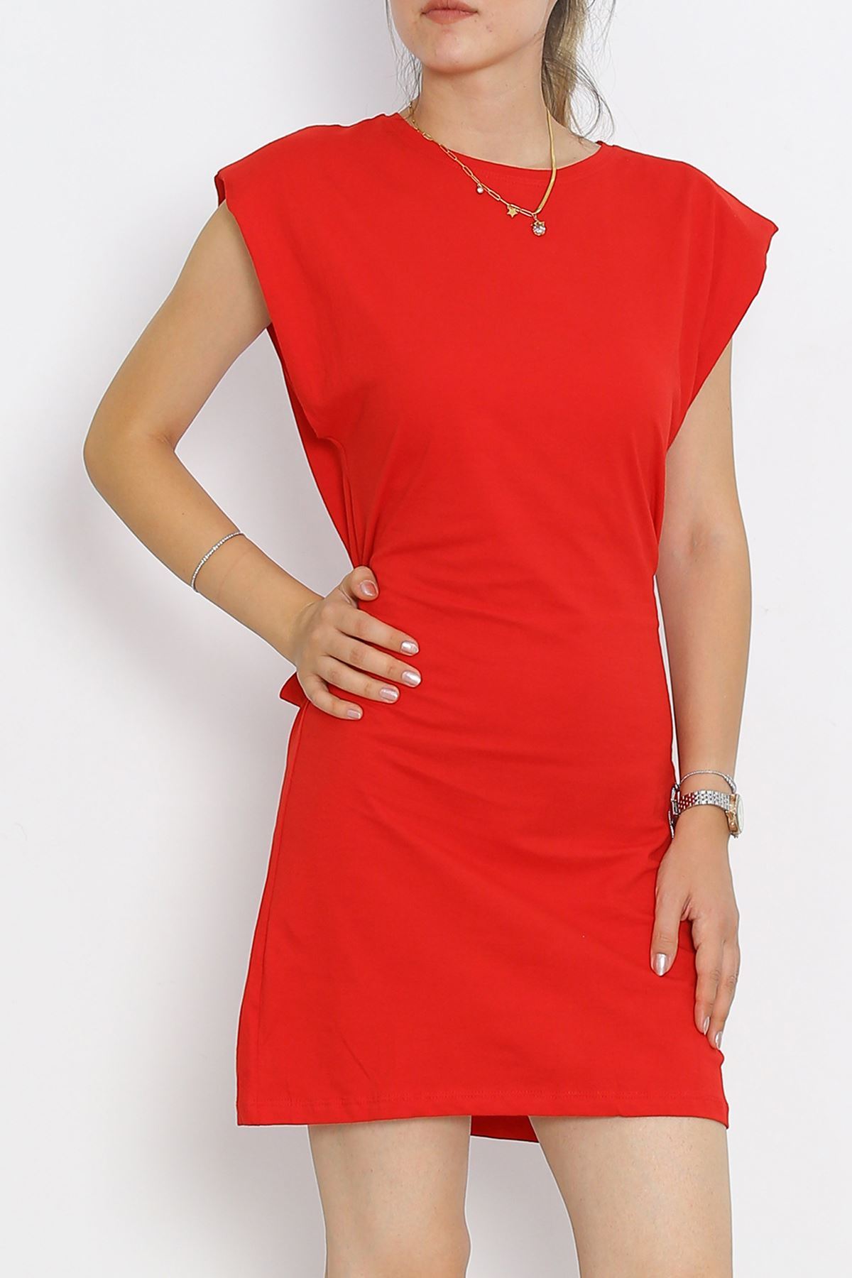 Suprem Dress with Belt Red - 15872.1567.