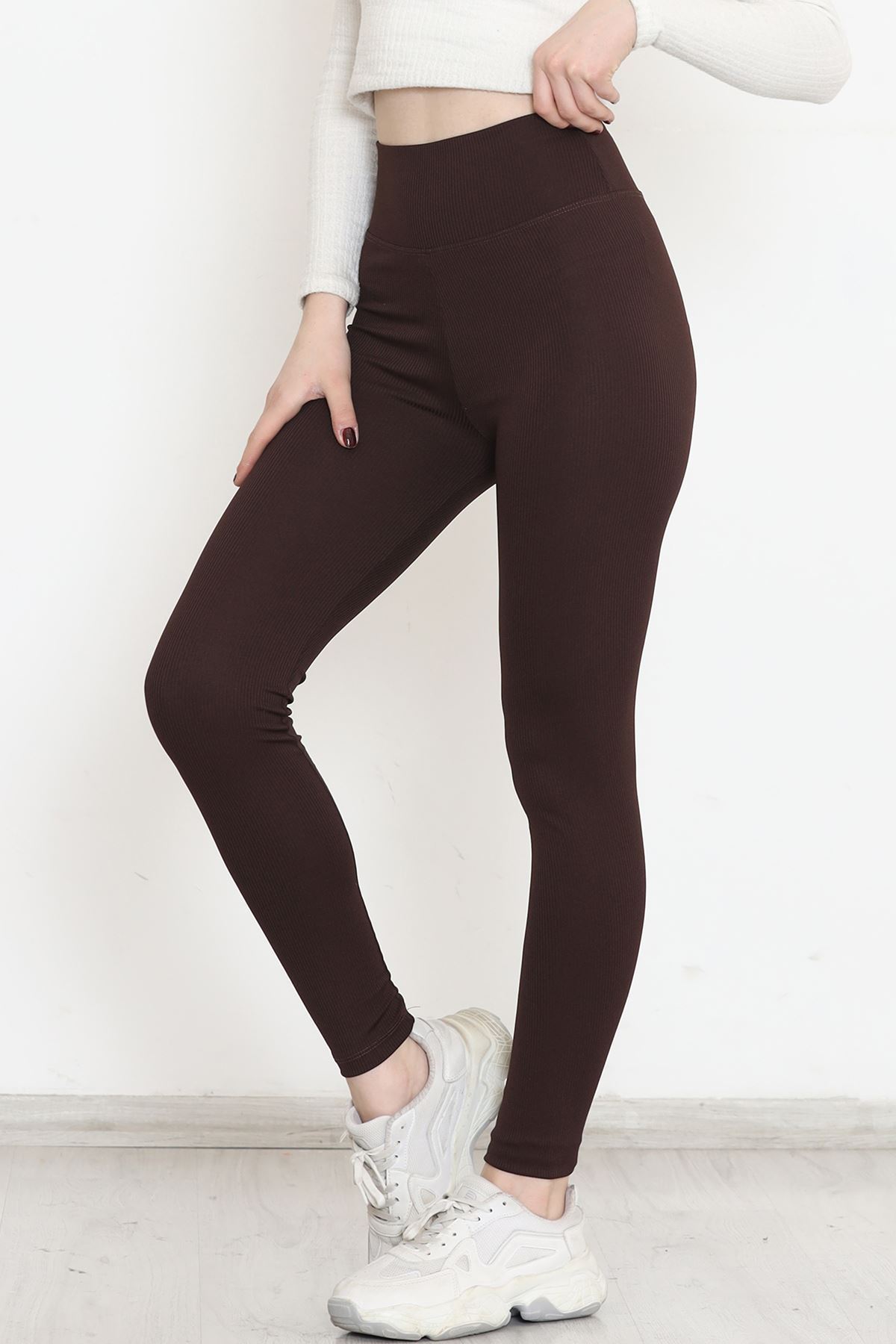 Corduroy Leggings Brown1 - 10751.1098.