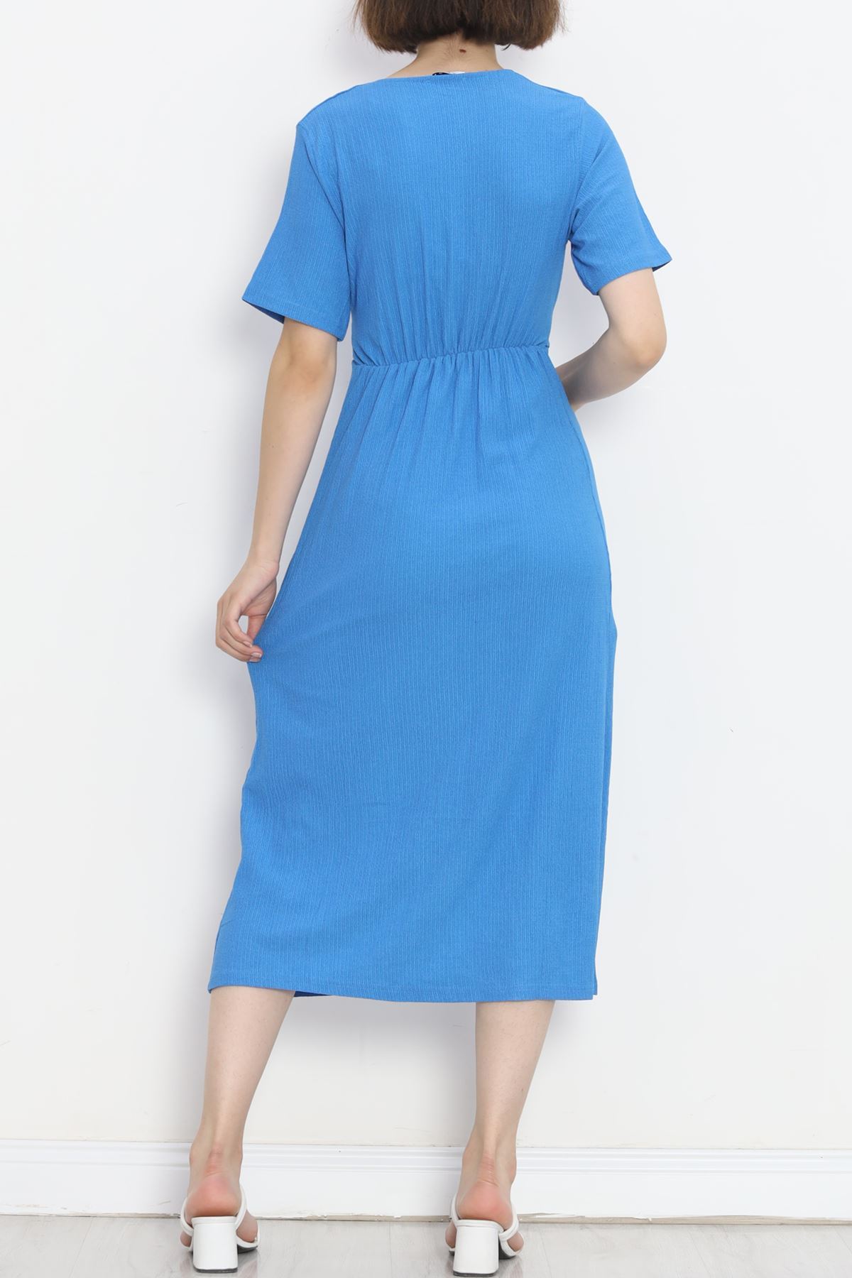 Button Front Dress Saks - 12181.1254.