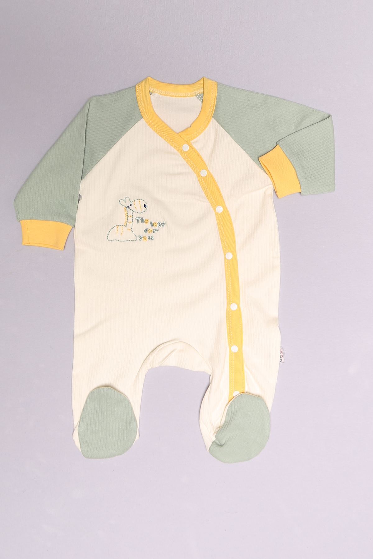 1-6 Month Baby Jumpsuit Beyazmint - 02258.1803.