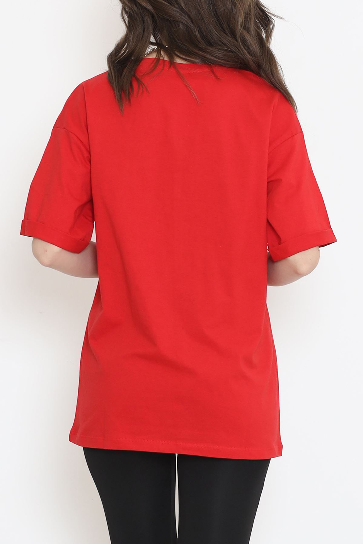 Double Sleeve T-shirt Red - 16526.1567.