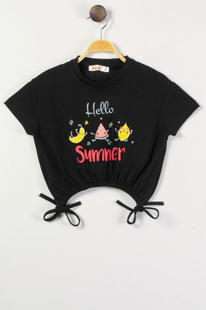 5-9 Years Printed T-Shirt Black - 624644.1576.