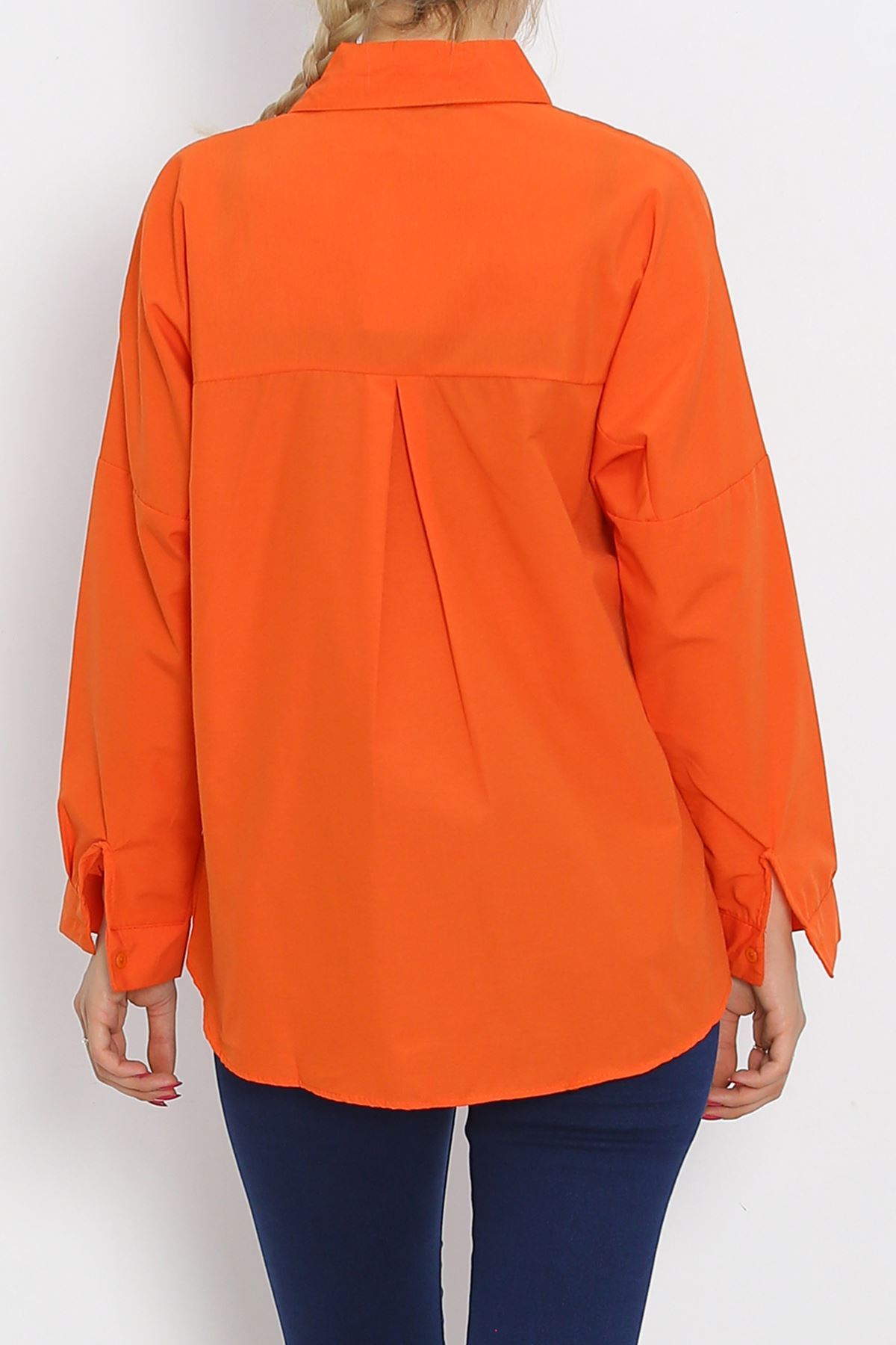 Oversize Shirt Orange - 18934.1247.