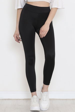 Shiny Disco Leggings Black1 - 12445.1778.