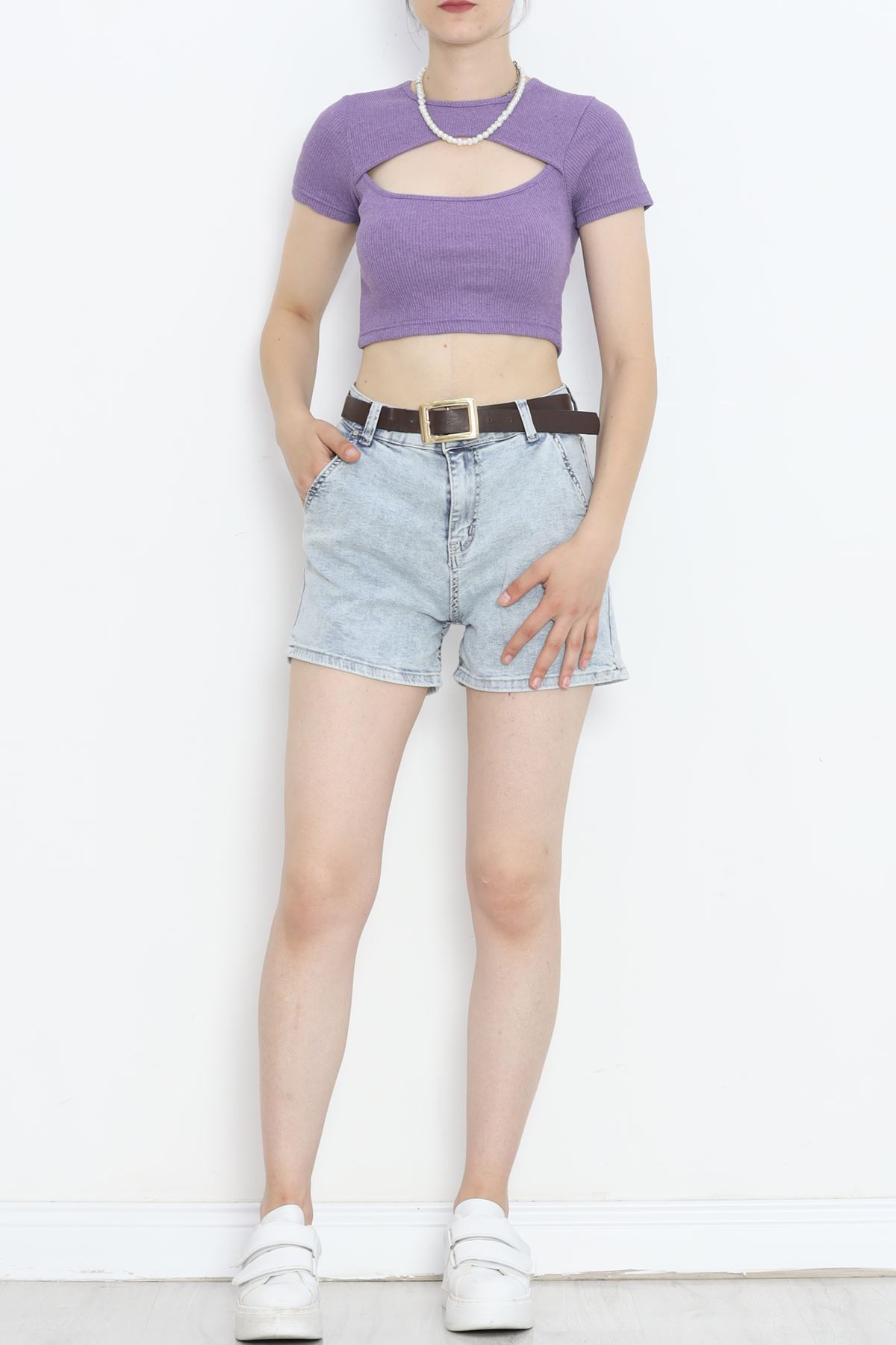 Low-cut Crop Body Purple - 4121.1567.