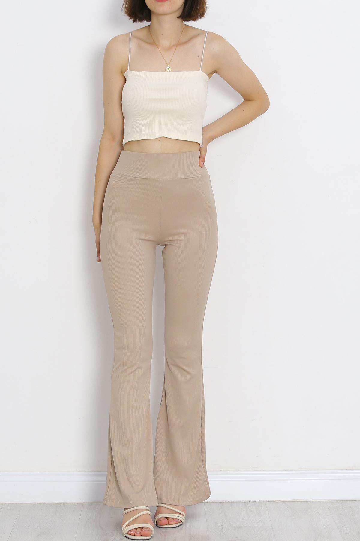 Flared Leggings Mink - 222.1247.