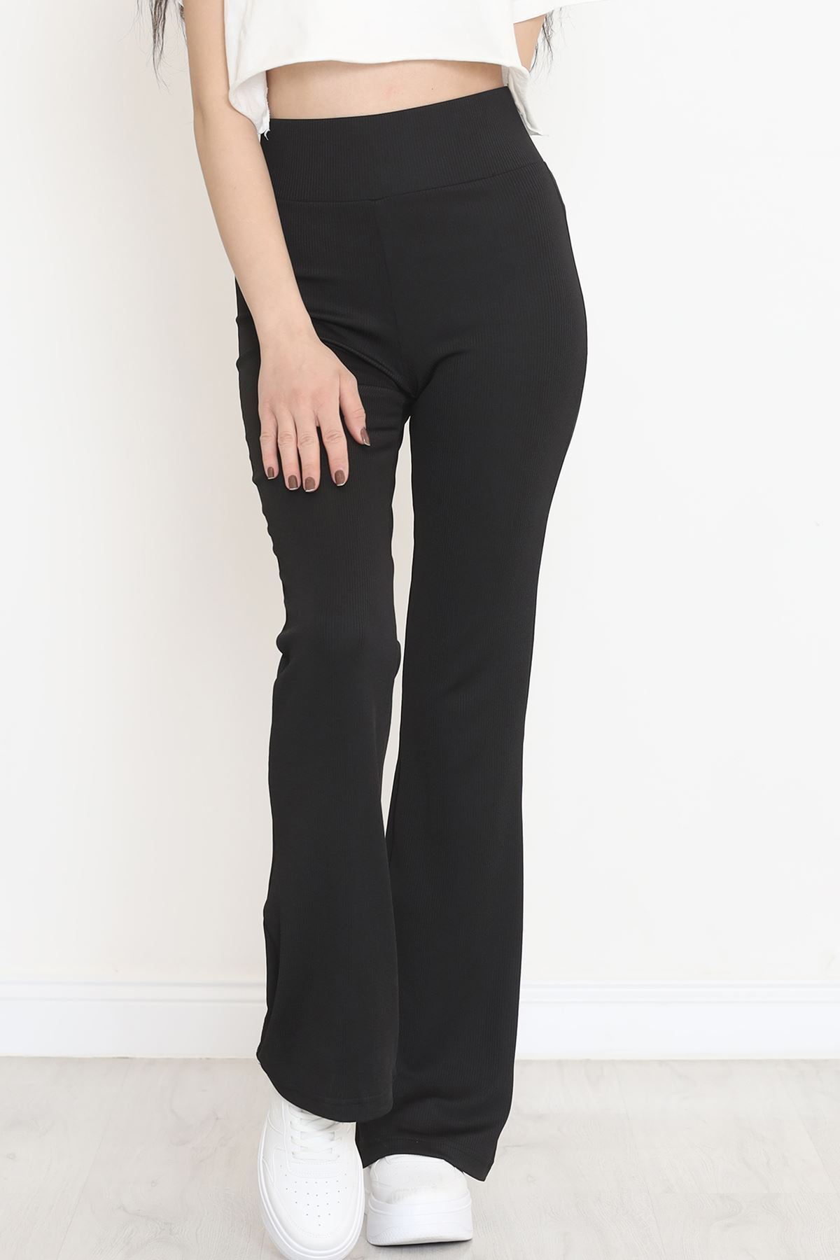 Flared Leggings Black - 17082.1778.