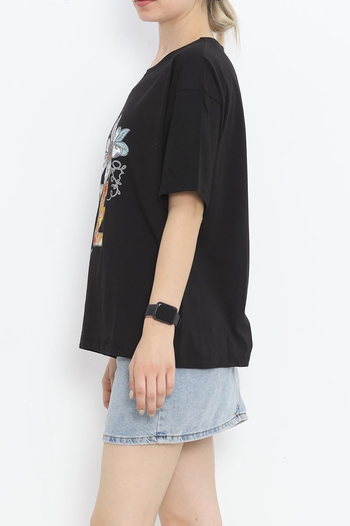 Crew Neck T-Shirt Black - 16519.1567.