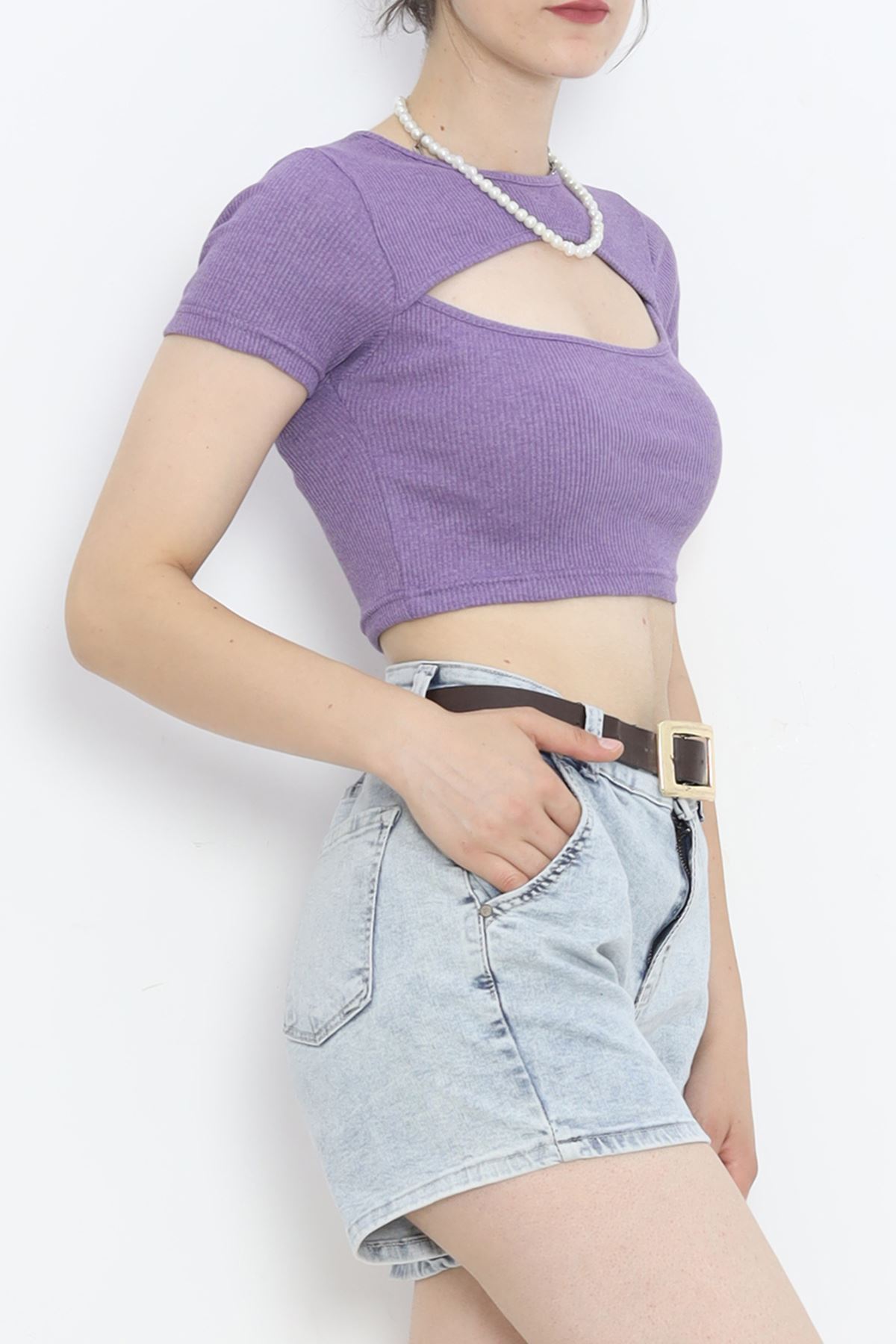 Low-cut Crop Body Purple - 4121.1567.