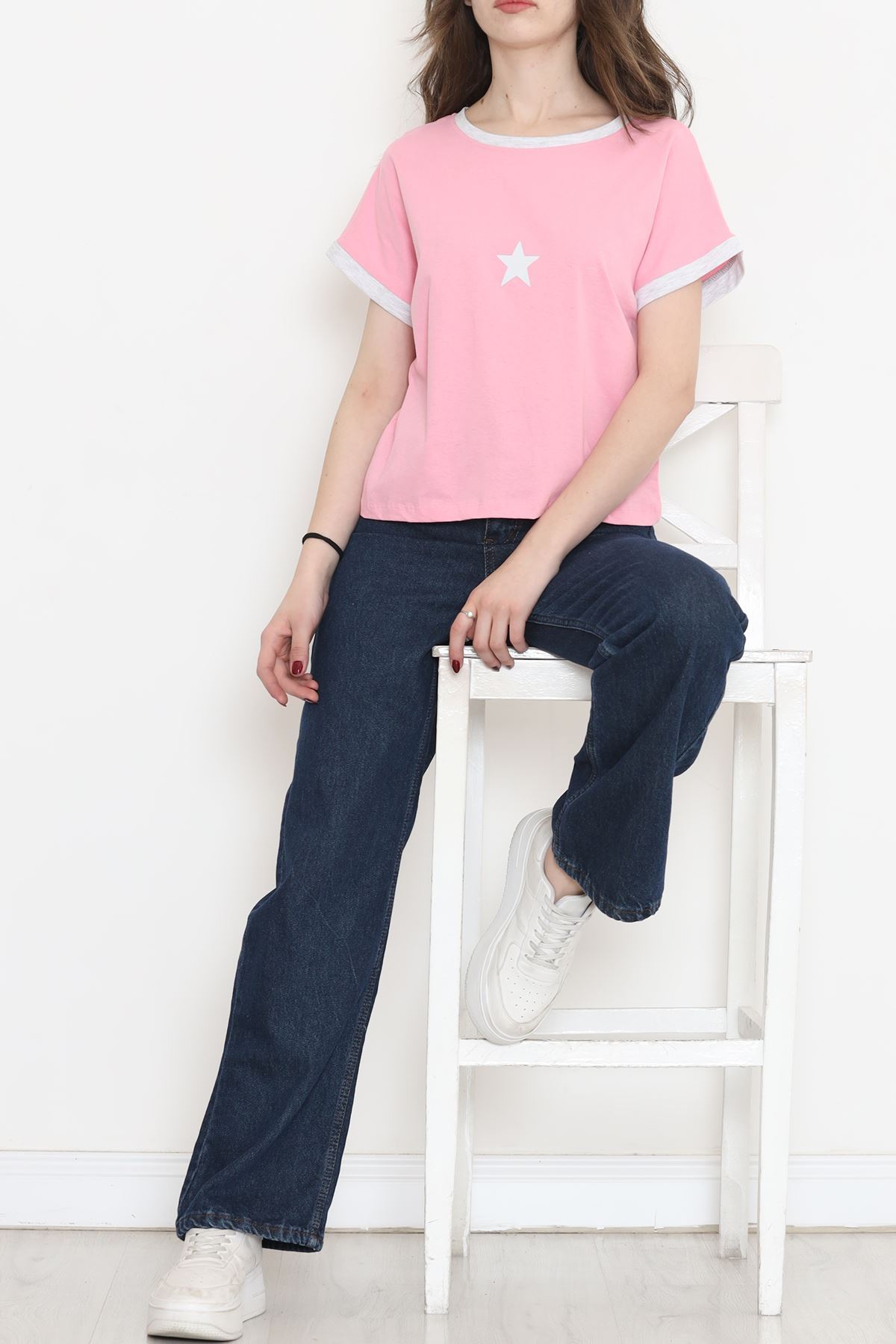 Printed T-shirt Pink - 16555.1567.