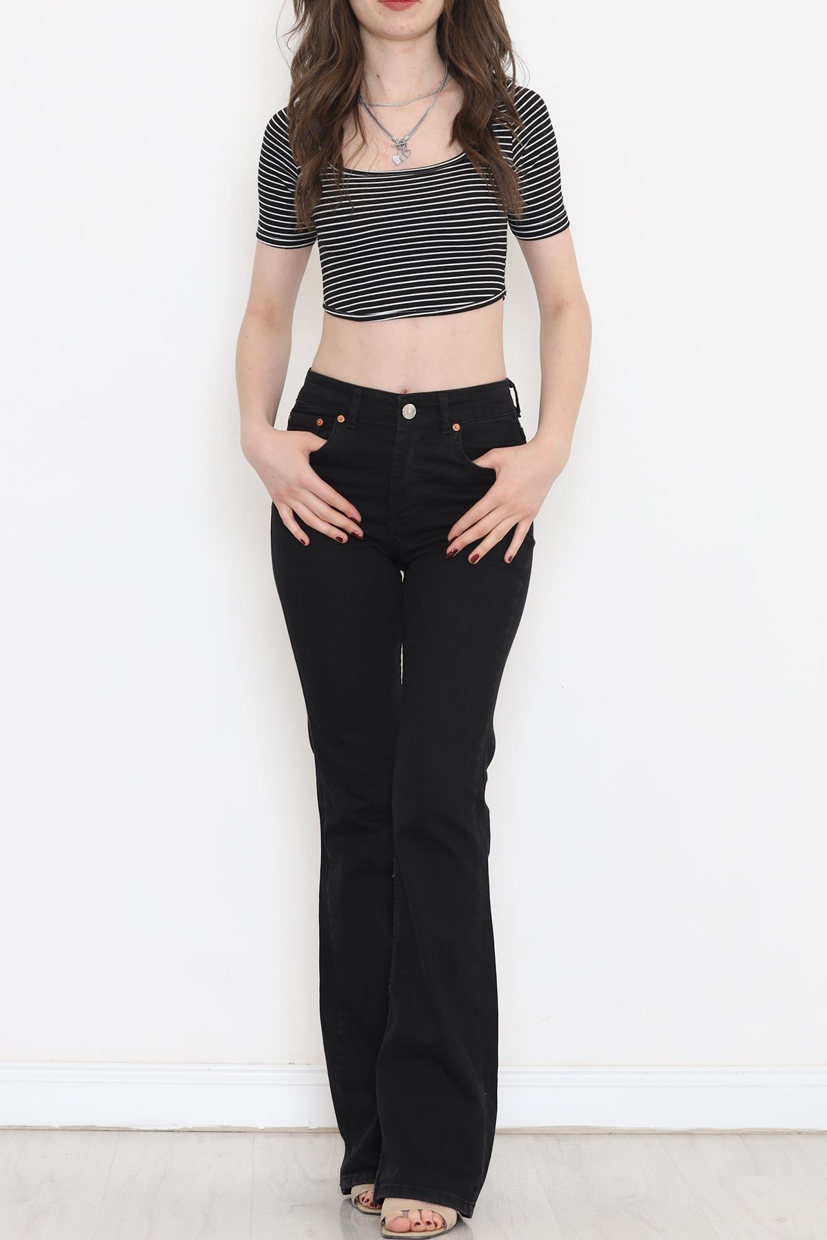 Flared Jeans Black - 12275.1431.