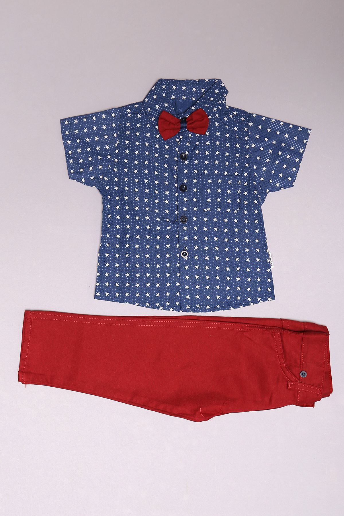 1-4 Years Shirt Children's Suit Navy Blue - 152476.1803.