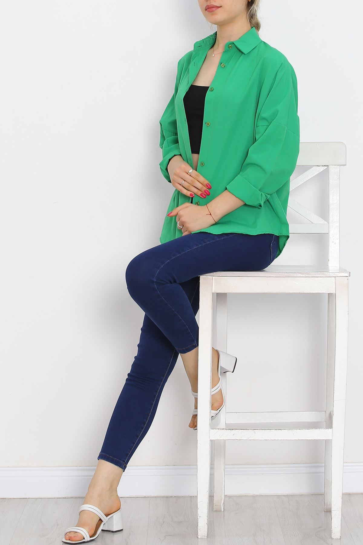 Oversize Shirt Green6 - 18934.1247.