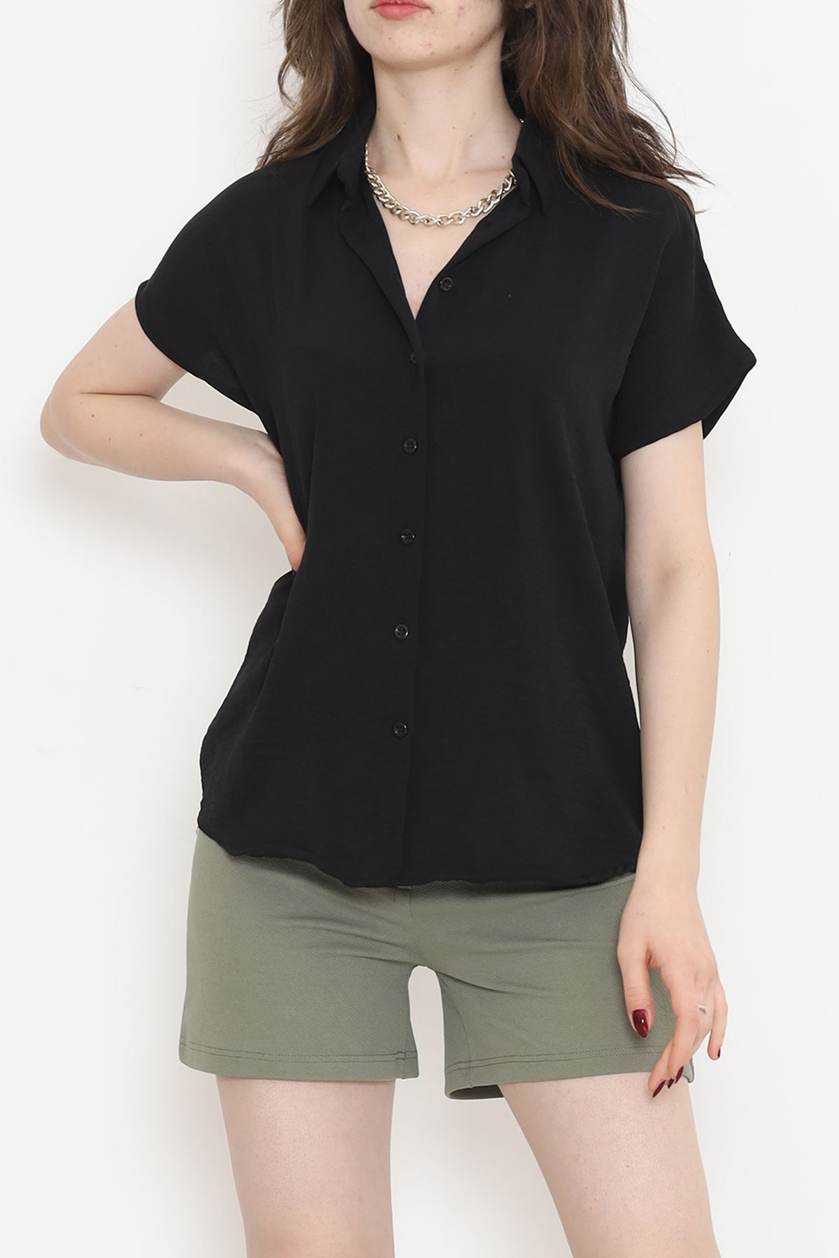 Bat Sleeve Shirt Black - 1546.1095.