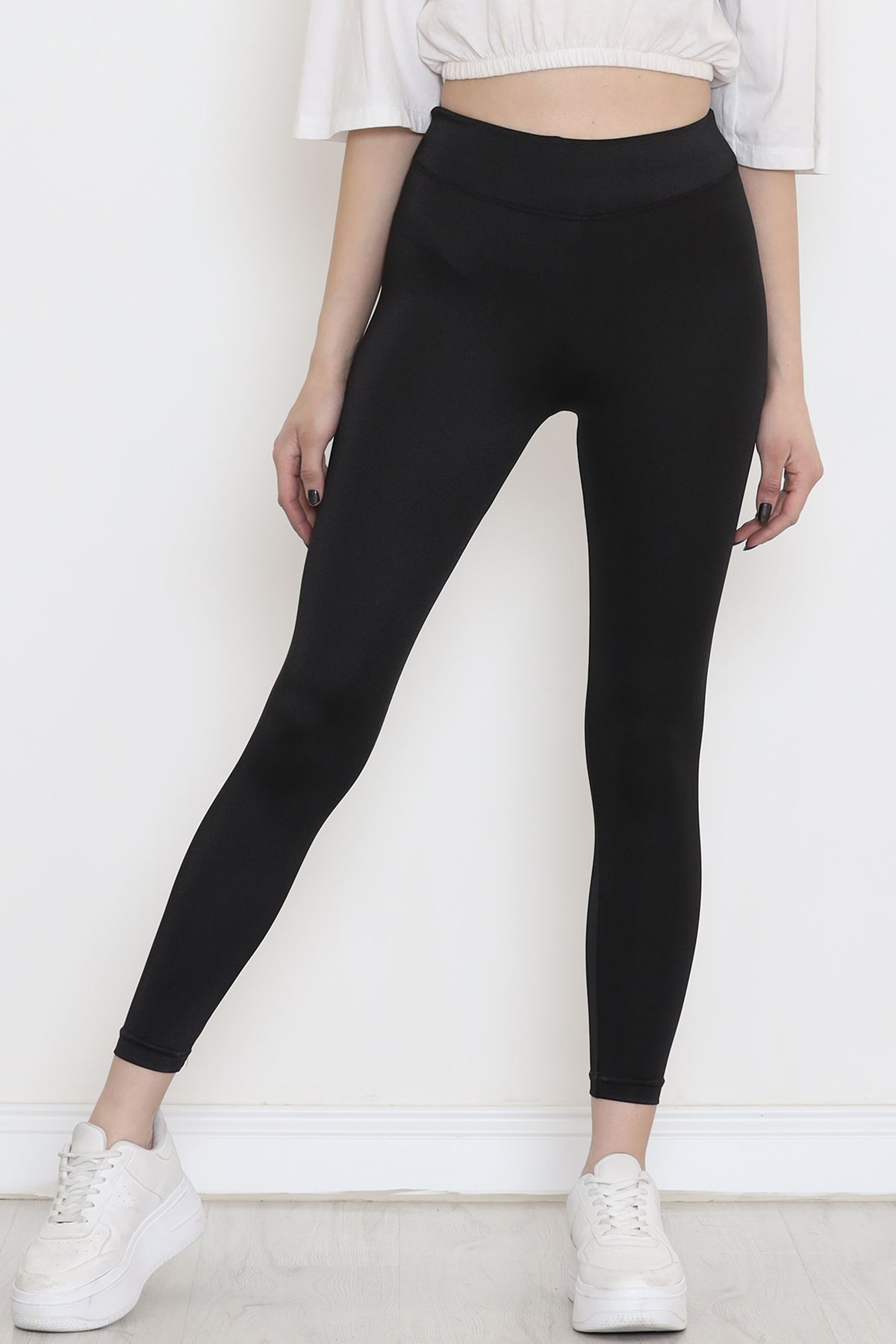 Shiny Disco Leggings Black1 - 12445.1778.