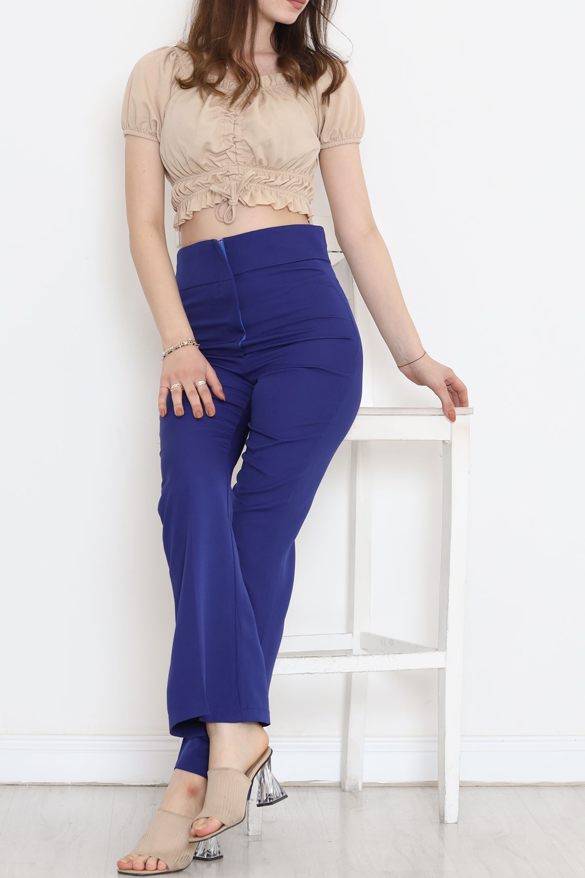 Flared Trousers Saks - 20715.683.