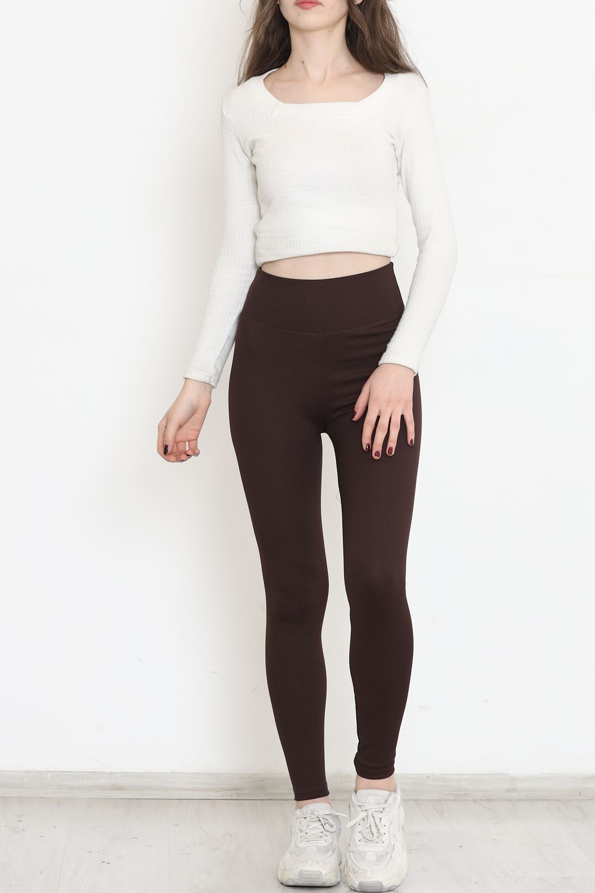 Corduroy Leggings Brown1 - 10751.1098.