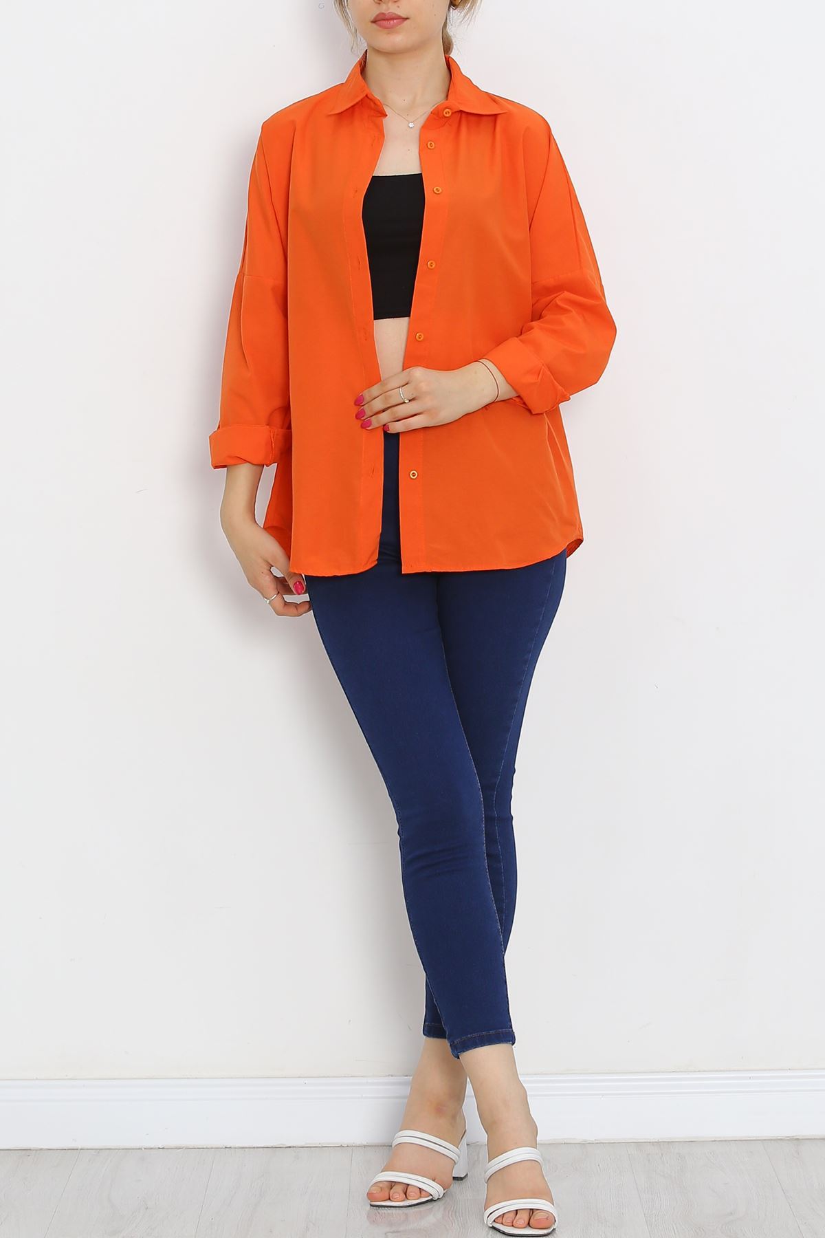 Oversize Shirt Orange - 18934.1247.