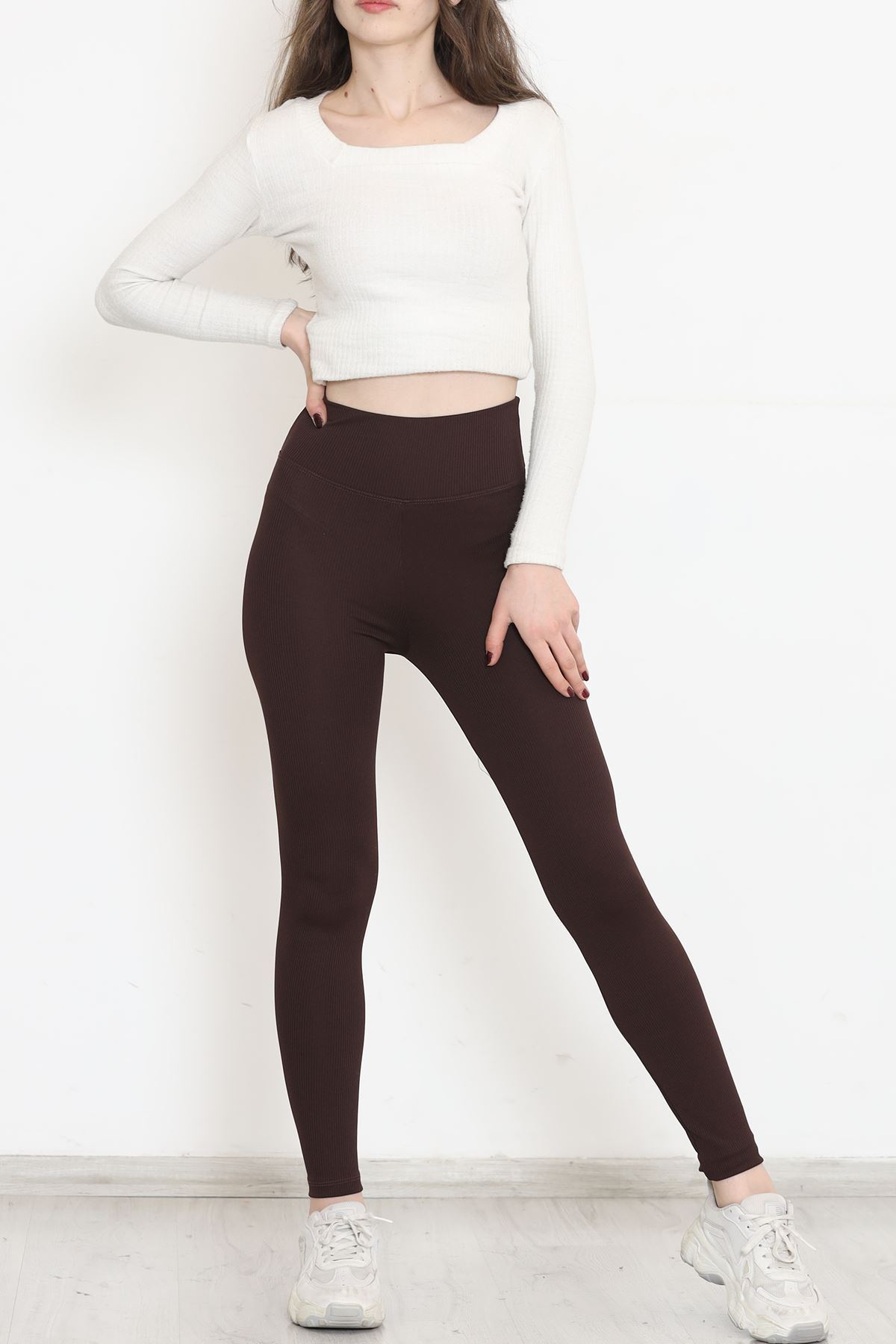 Corduroy Leggings Brown1 - 10751.1098.