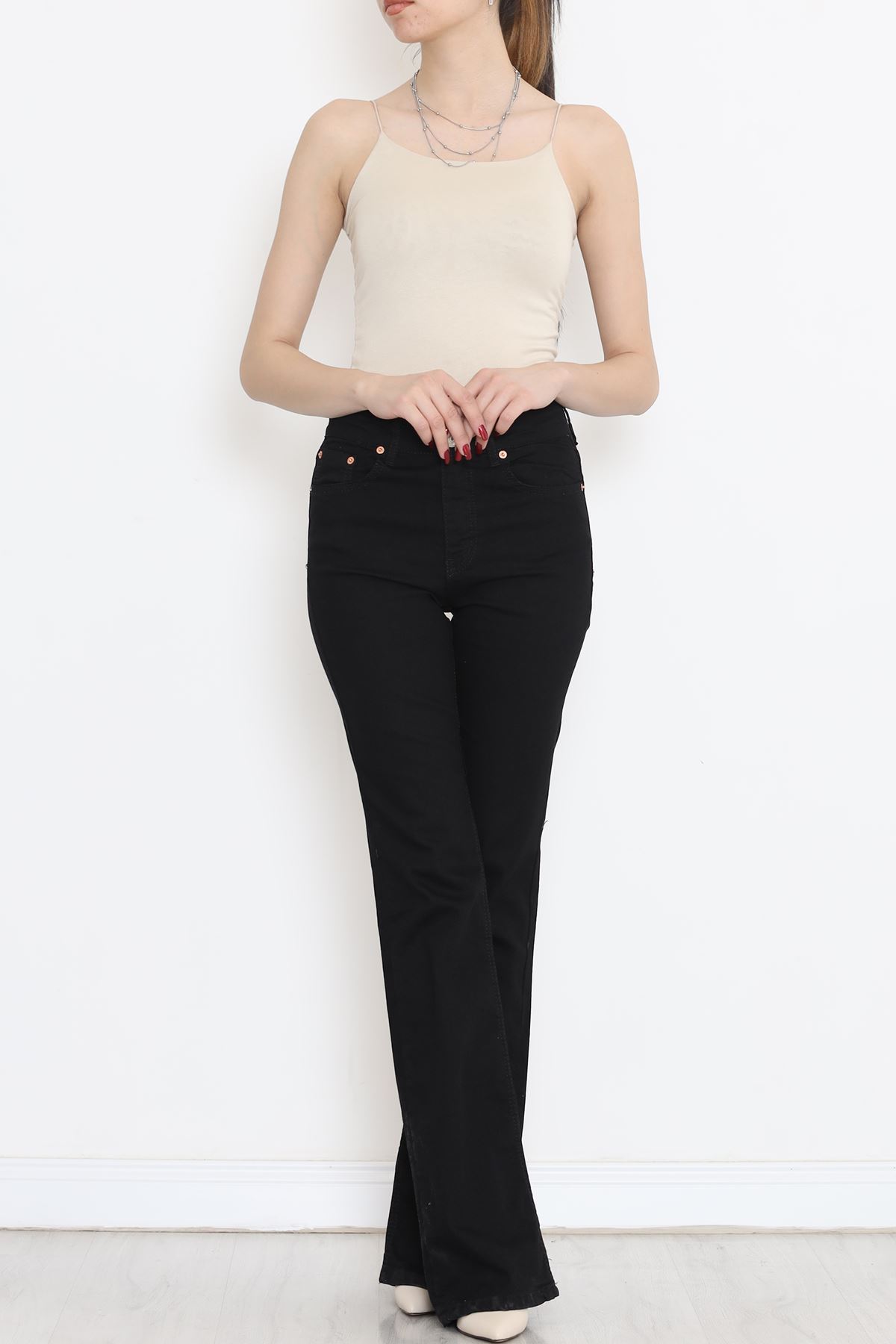 Flared Jeans Black2 - 11878.1431.