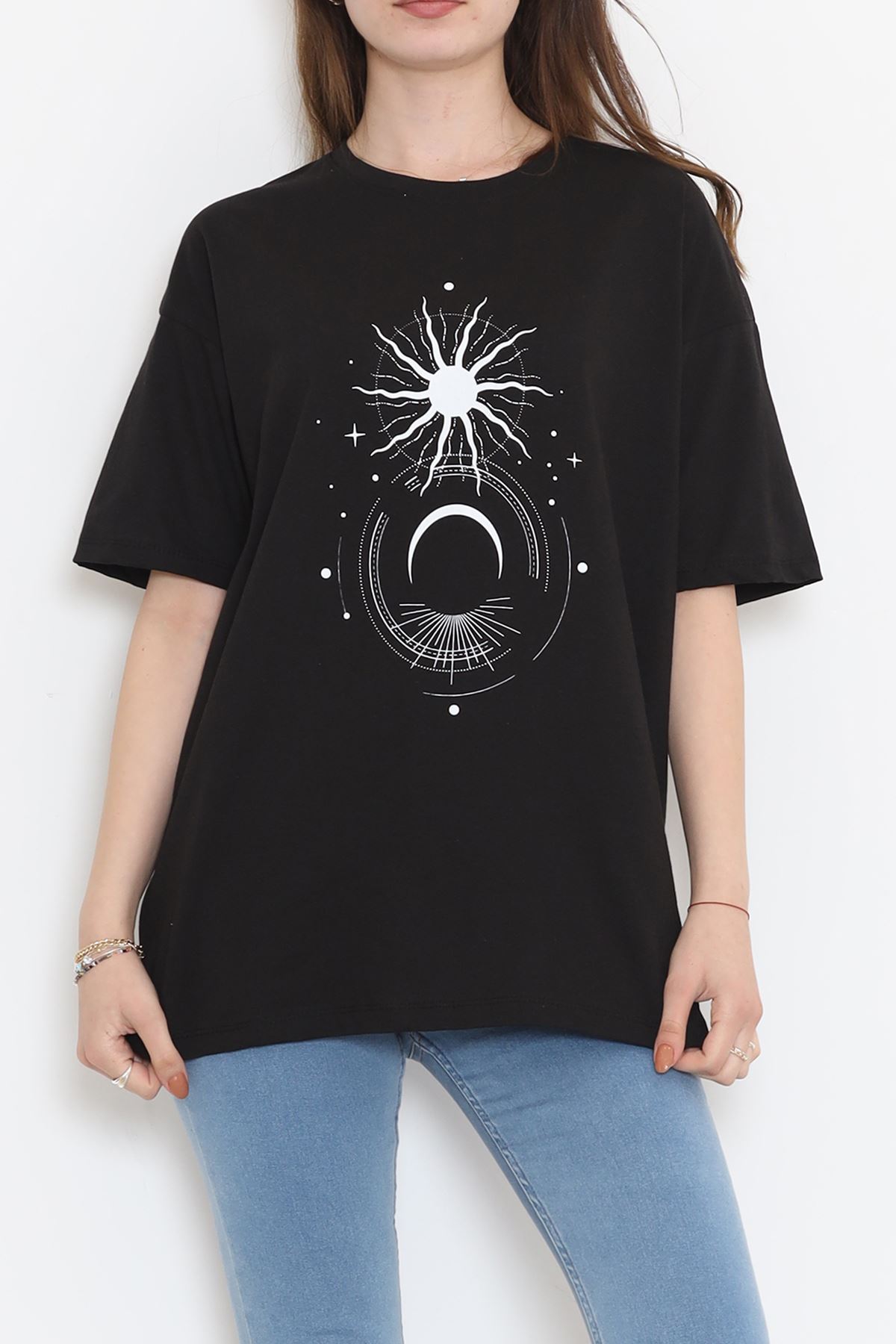 Printed T-shirt Black - 16492.1567.