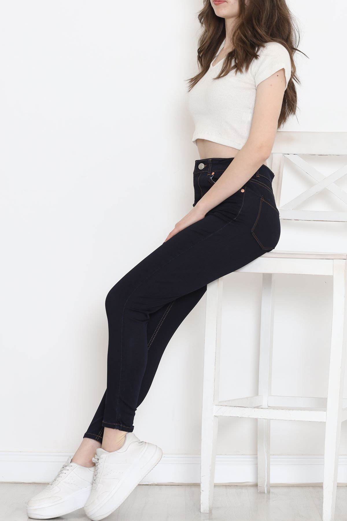 Narrow Leg Jeans Koyulaci - 18223.1431.